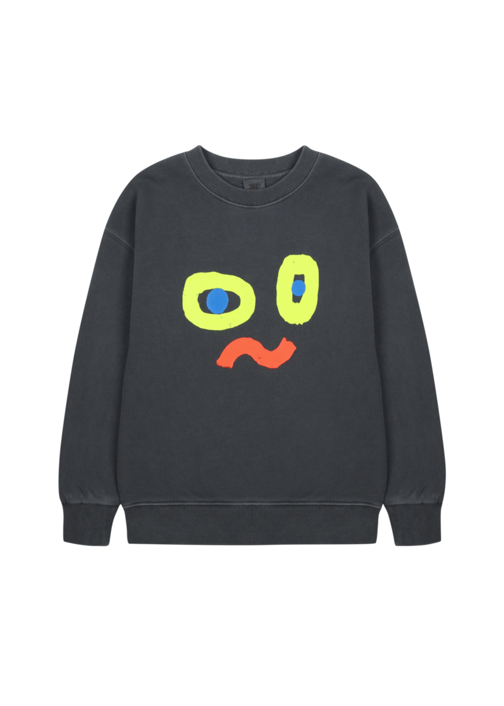 jellymallow JELLYMALLOW catchy face pigment  SWEATSHIRT