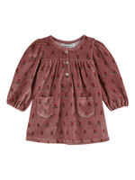 EMILE ET IDA #EMILE&IDA baby robe VELOUR