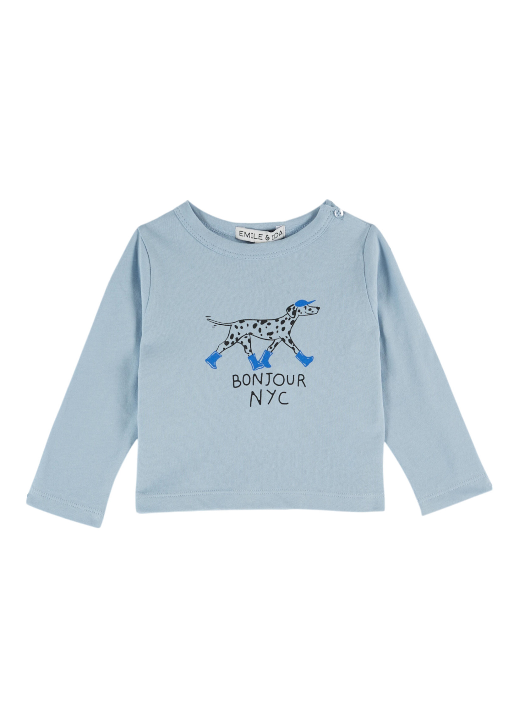 EMILE ET IDA #EMILE&IDA t-MOTIF PLACE CHIEN CIEL