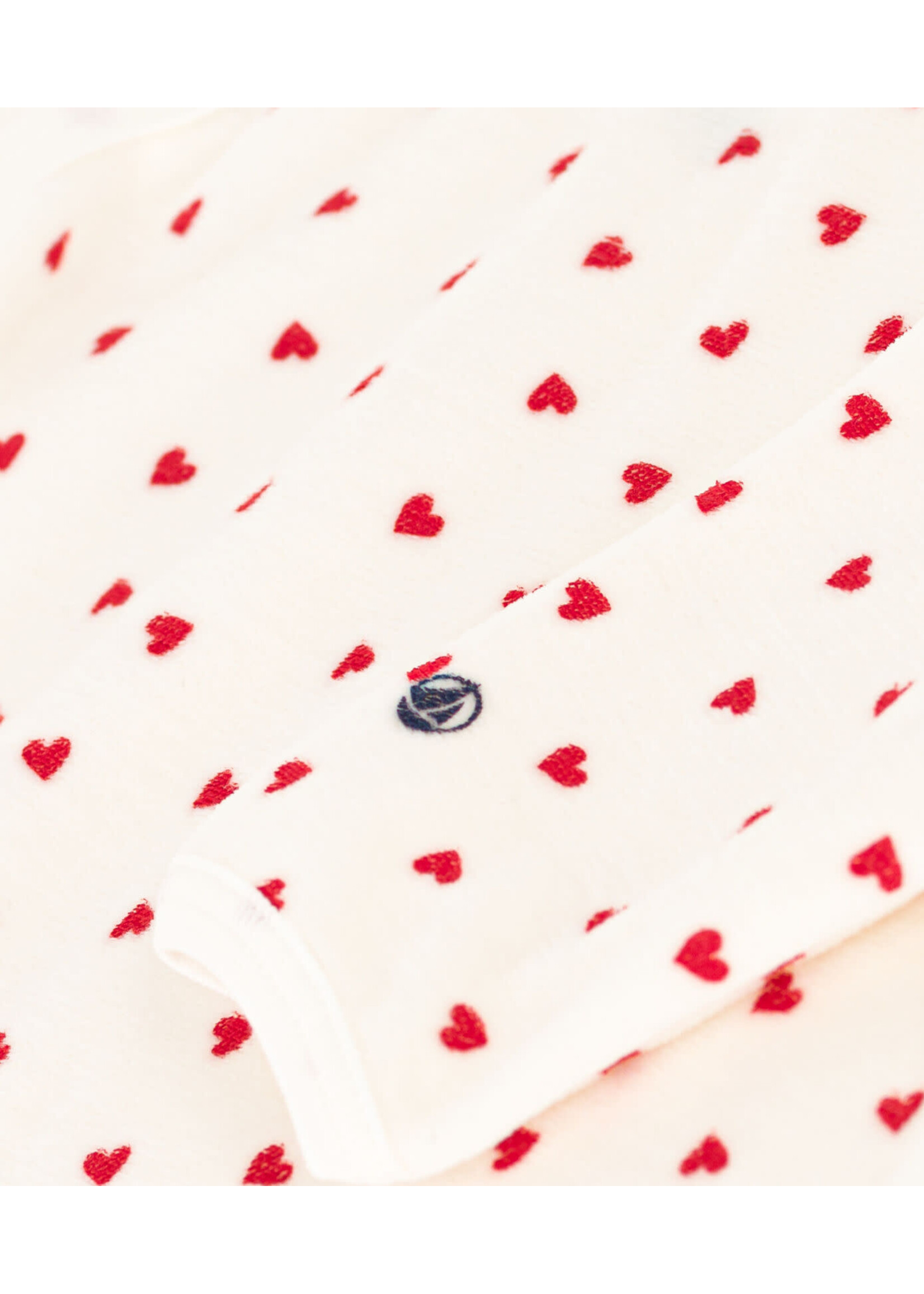 PETIT BATEAU PETIT BATEAU  velours HEARTS