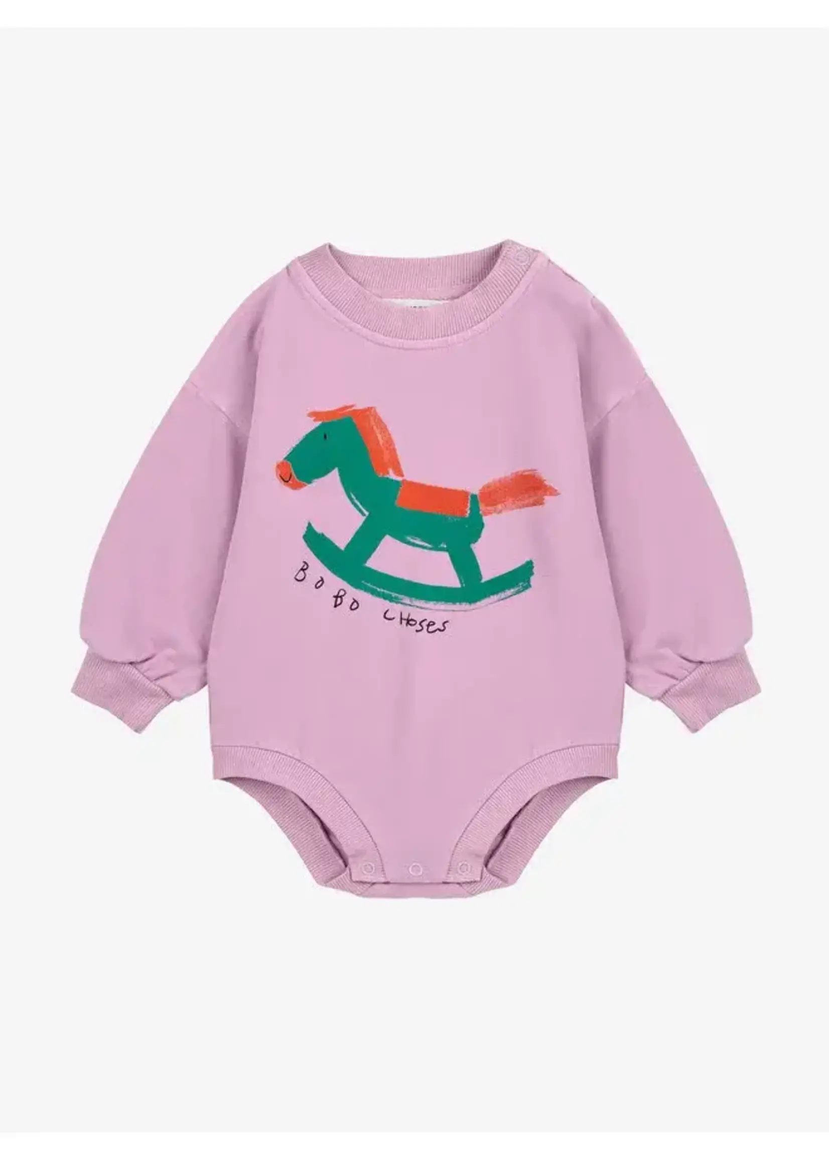BOBO CHOSES #BOBO CHOSES baby bodysweat ROCKING HORSE