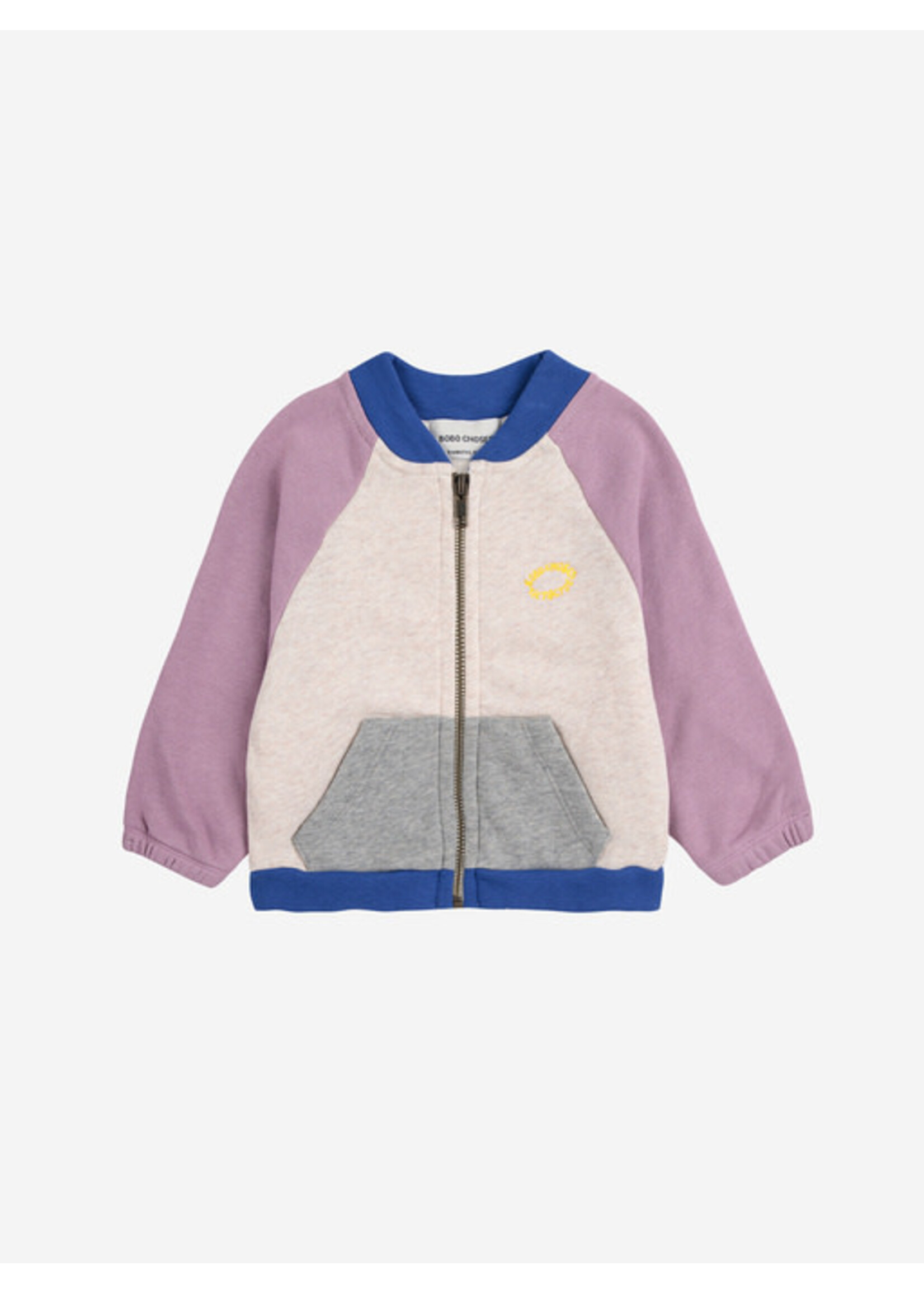BOBO CHOSES #BOBO CHOSES baby zipped-sweat TIC TAC TOE