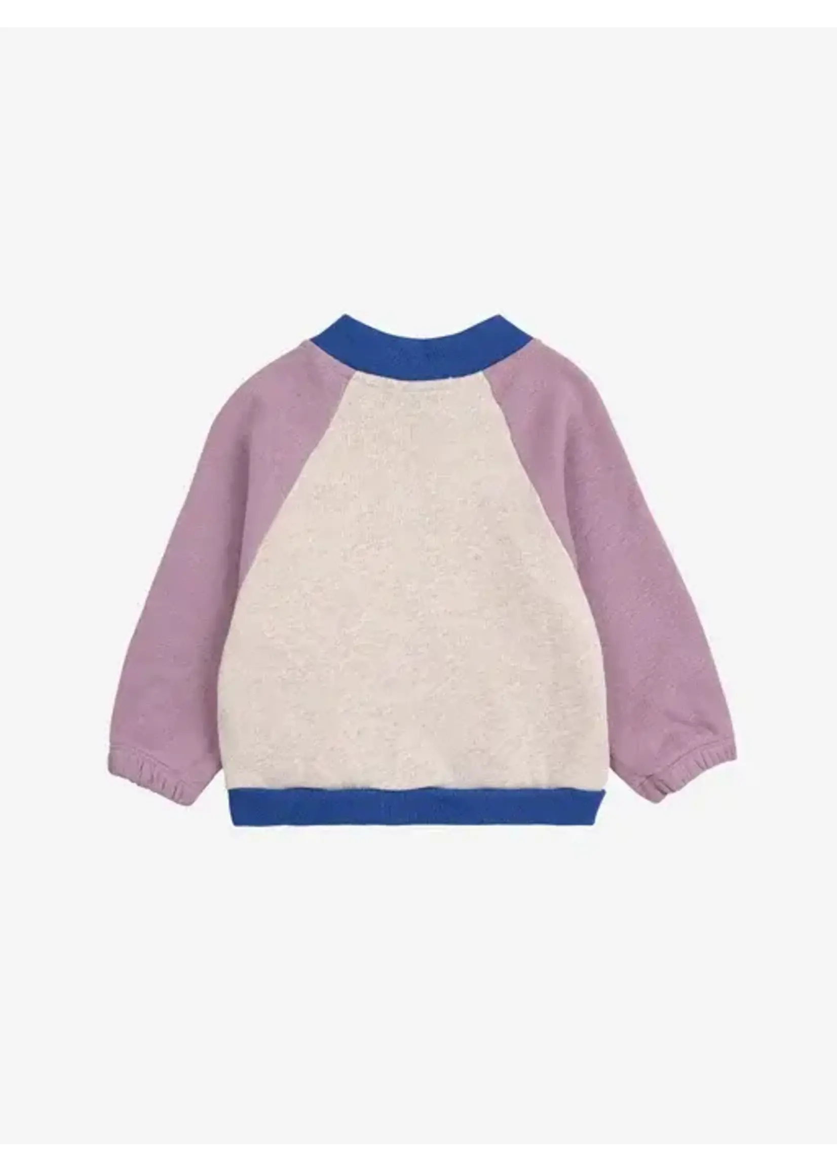 BOBO CHOSES #BOBO CHOSES baby zipped-sweat TIC TAC TOE
