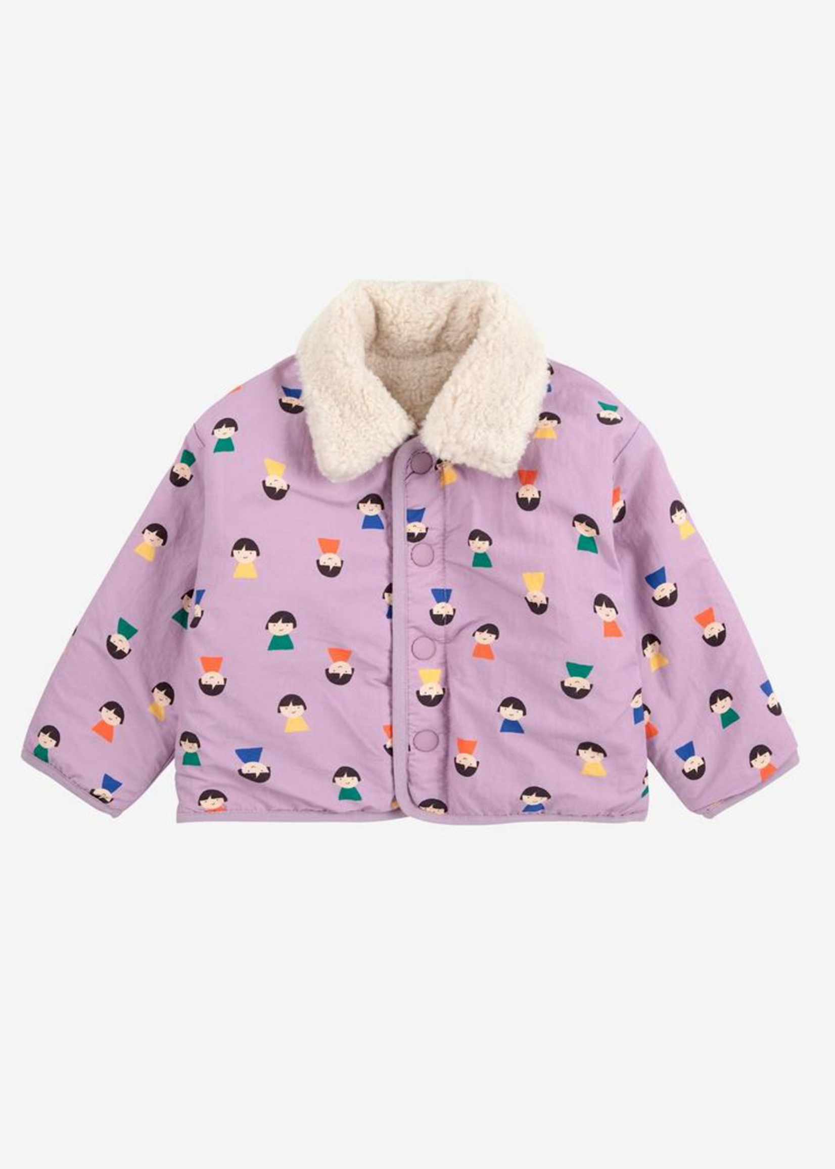 BOBO CHOSES #BOBO CHOSES baby jacket GAME PAWNS/SHEEPSKIN