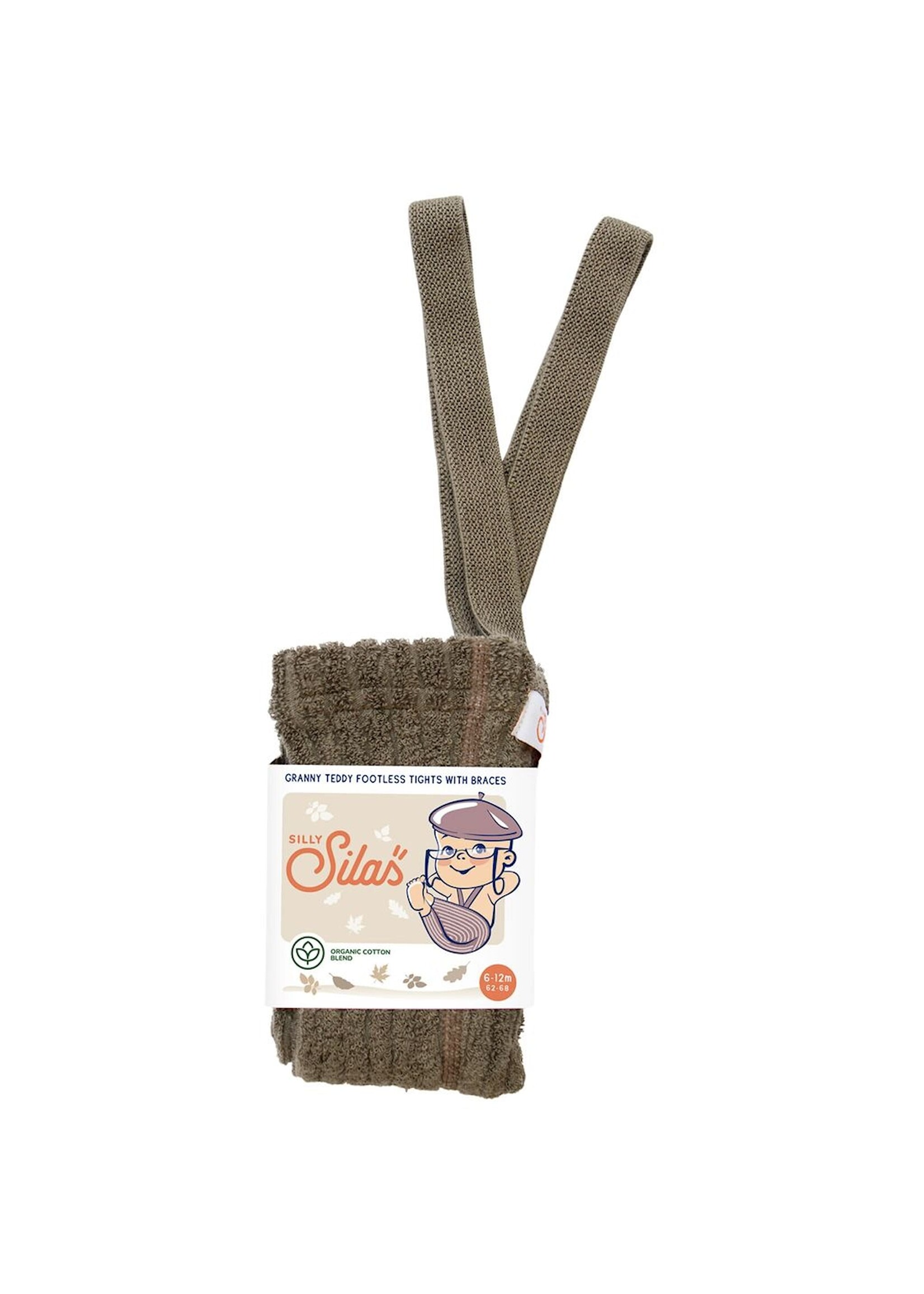 SILLY SILAS SILLY SILAS footless GRANNY SEAWEED BROWN