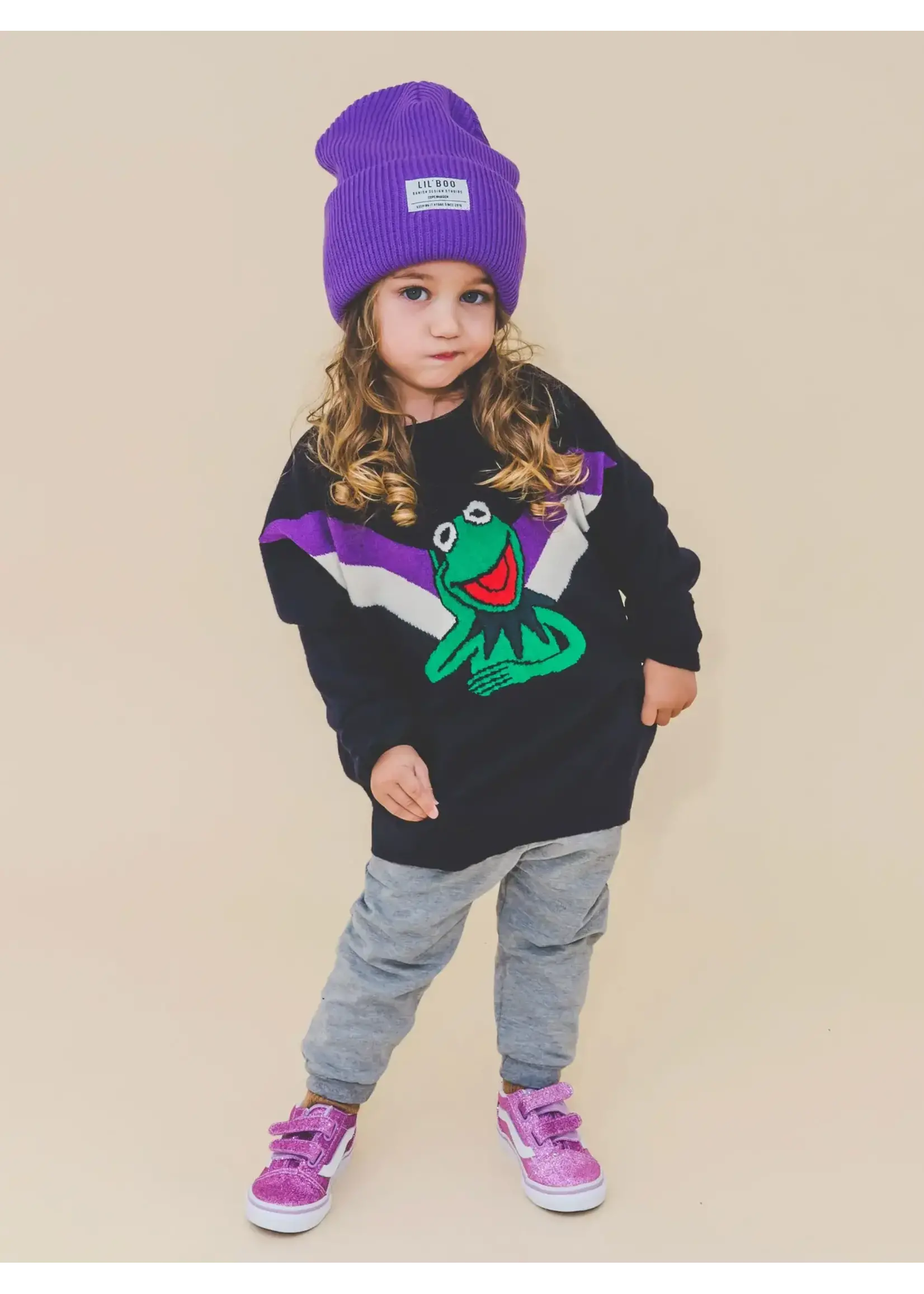 LIL'BOO LIL'BOO hygge  BEANIE purple