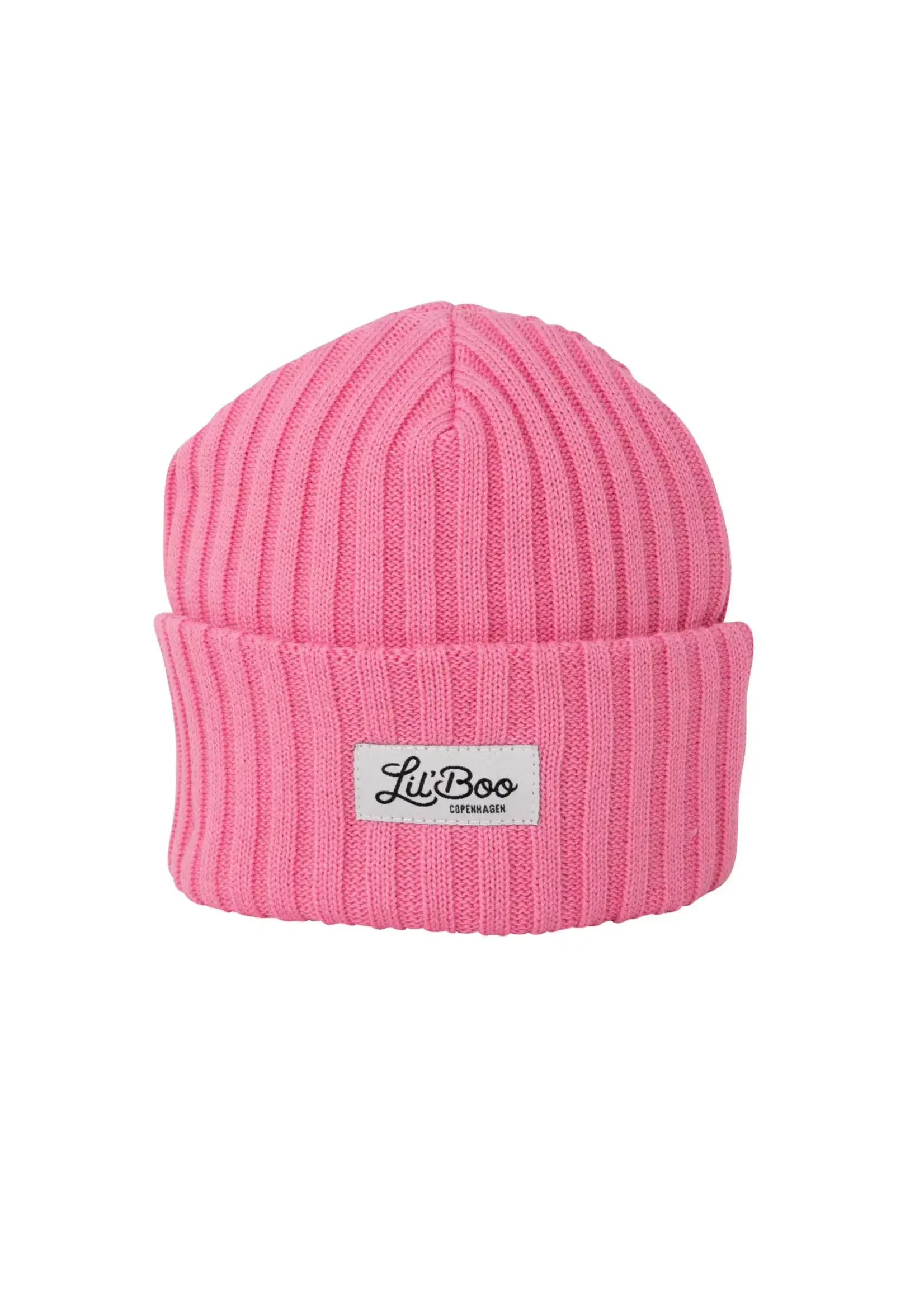 LIL'BOO LIL'BOO  wool BEANIE pink