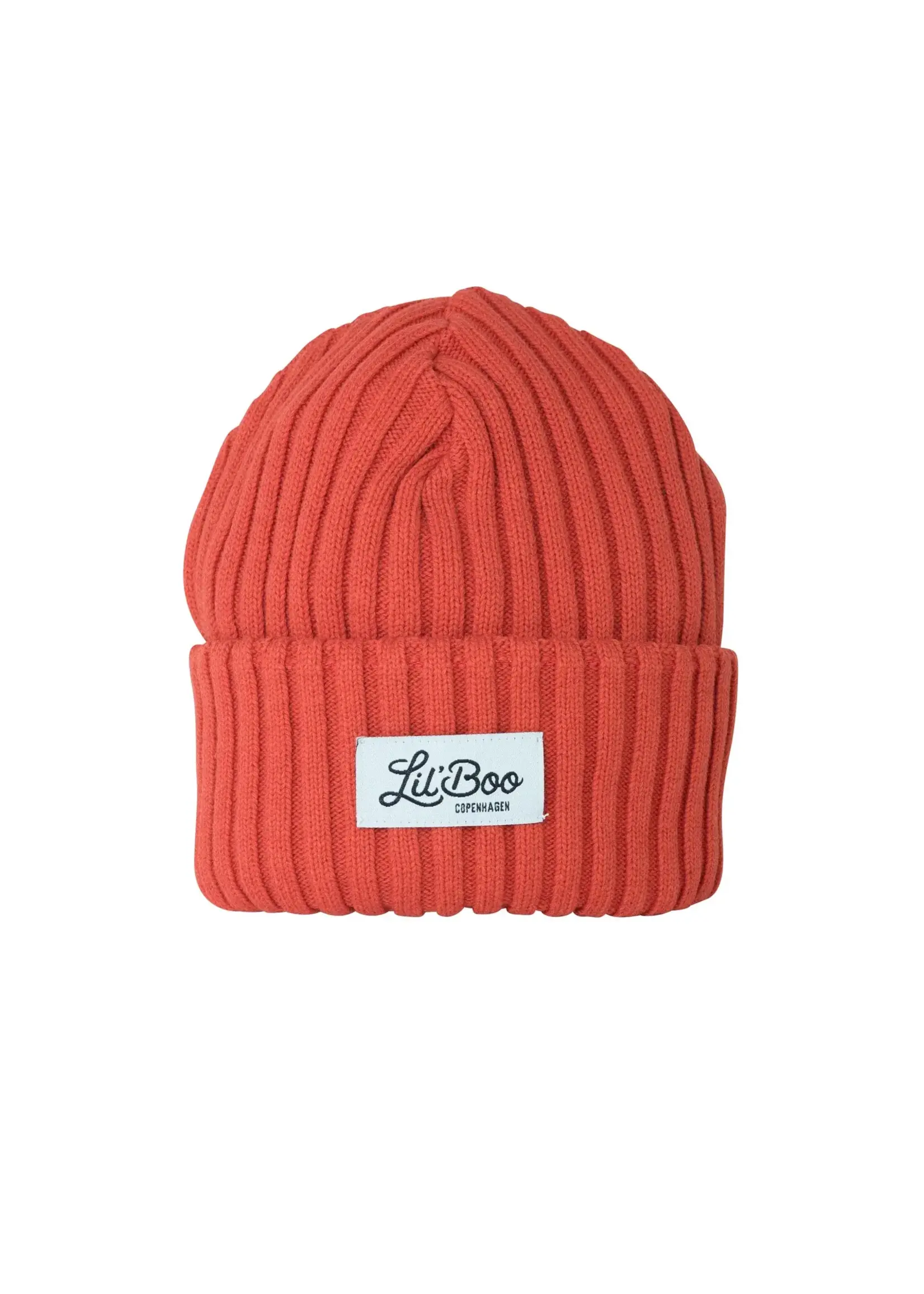 LIL'BOO LIL'BOO  wool BEANIE orange