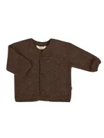 JOHA JOHA CARDIGAN darkbrown