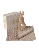 MAILEG MAILEG RABBIT rattle set CREAM PEACH
