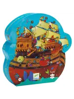 djeco Djeco puzzel piratenschip van roodbaard