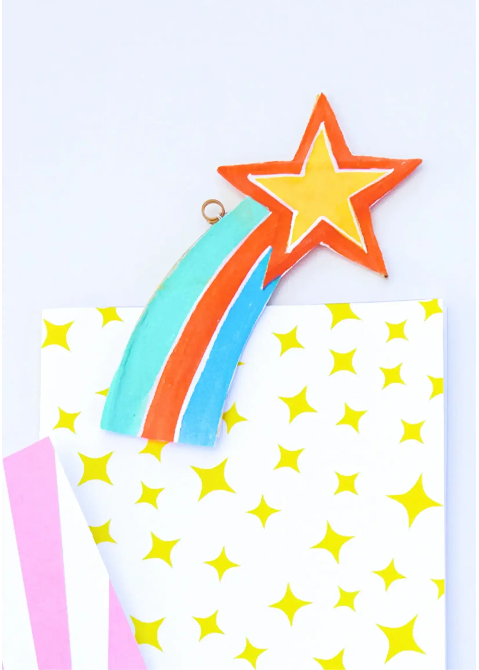 PETIT PAN KAART carte de voeux space oddity