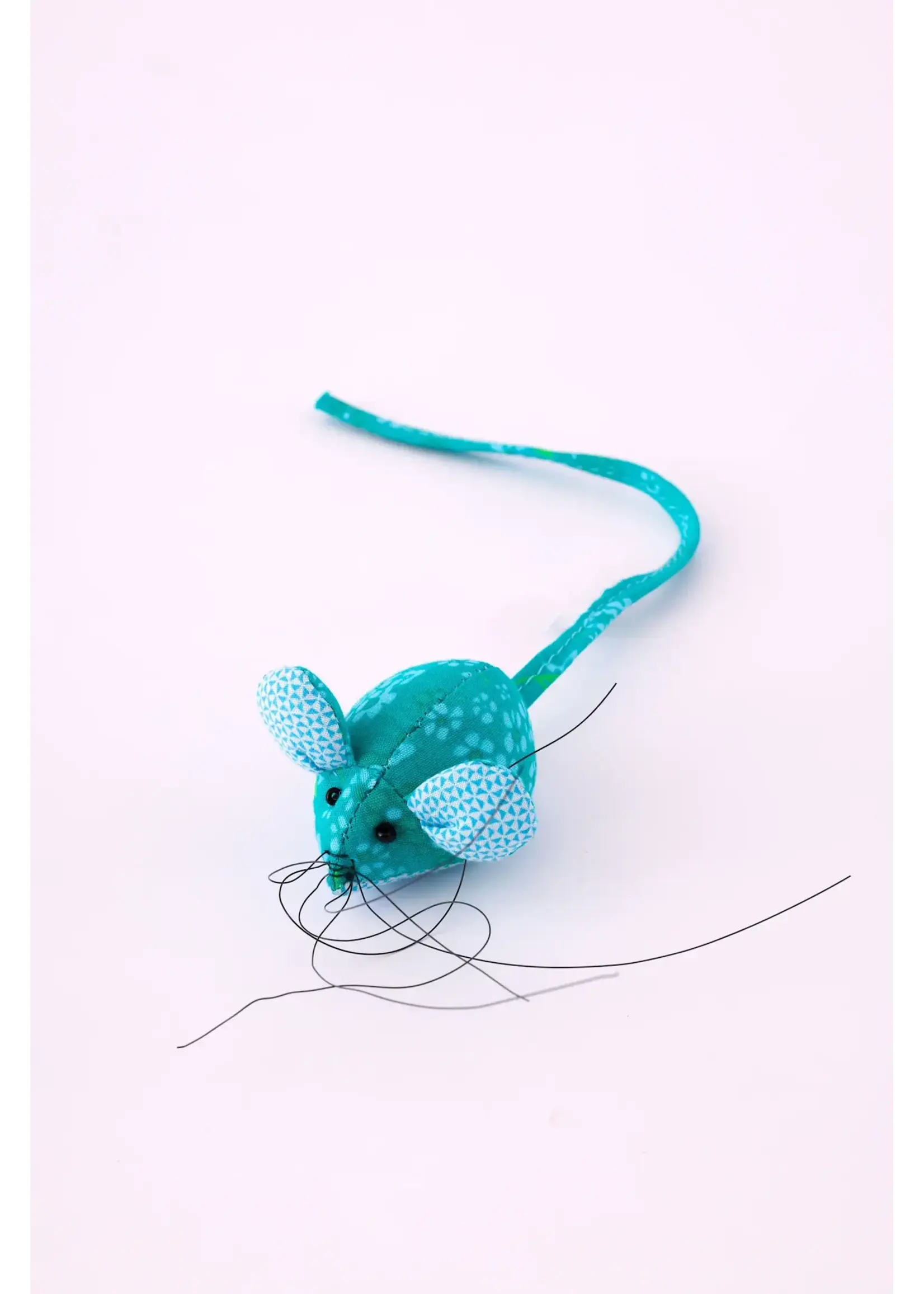 PETIT PAN doudou souris hanako menthe