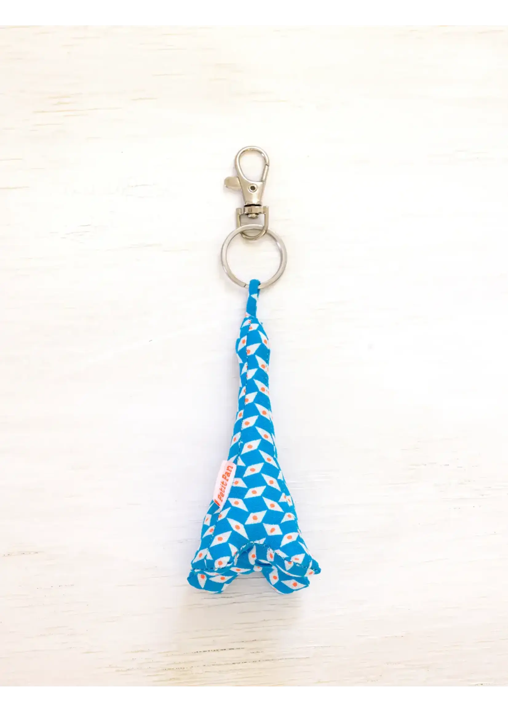 PETIT PAN HANGER Tour Eiffel pépin bleu