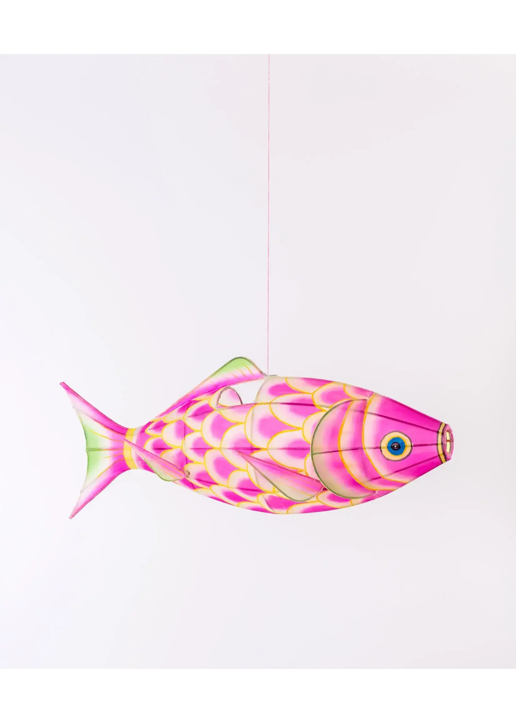 PETIT PAN lampion carpe ROSE   S (80cm)