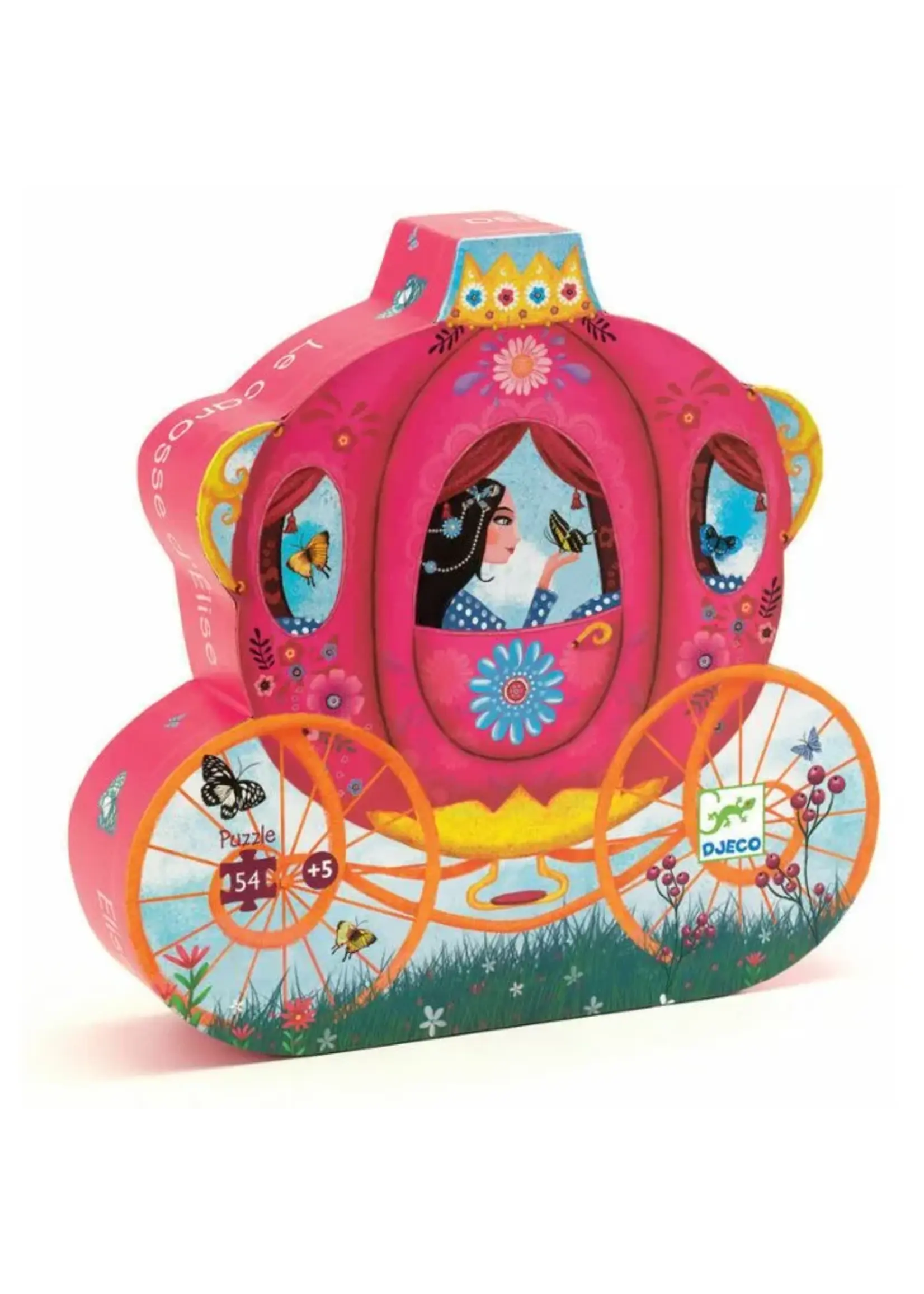 djeco Djeco puzzel koets