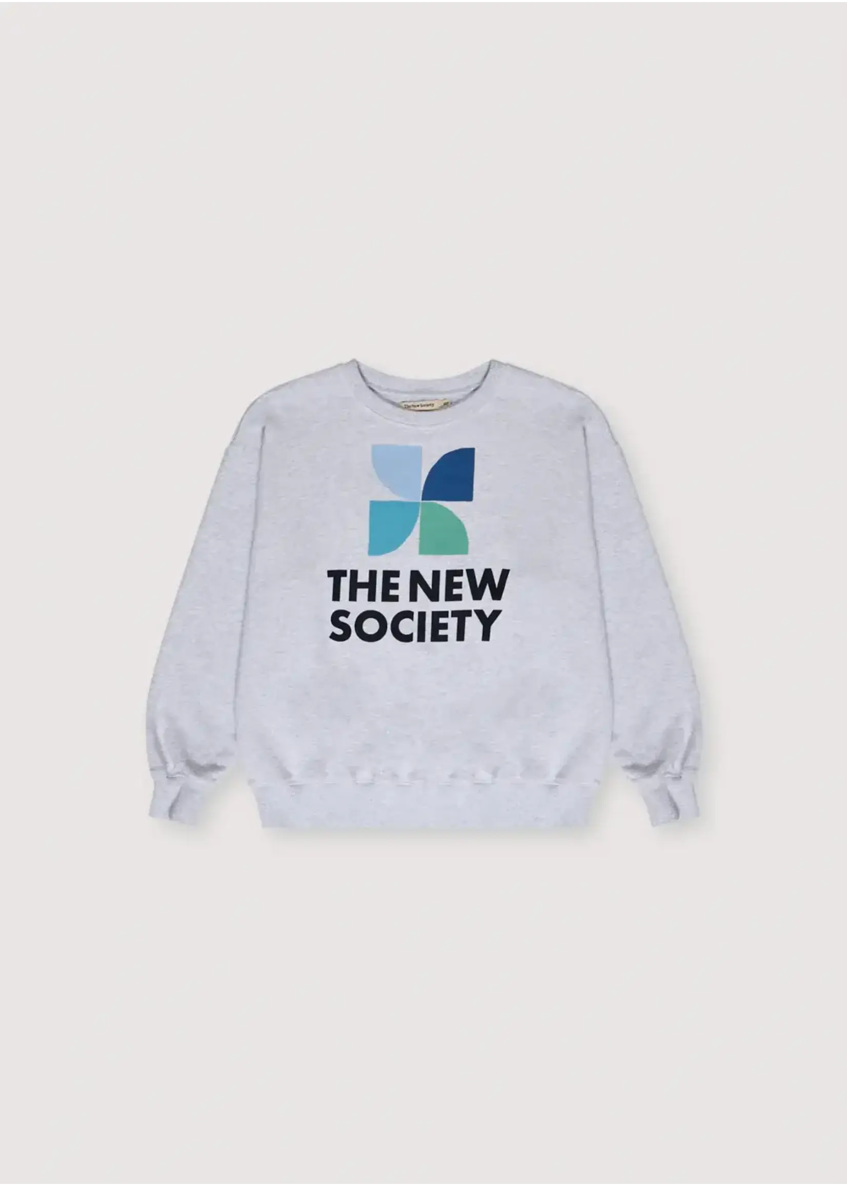THE NEW SOCIETY THE NEW SOCIETY  Sweatshirt Mykonos grey melange