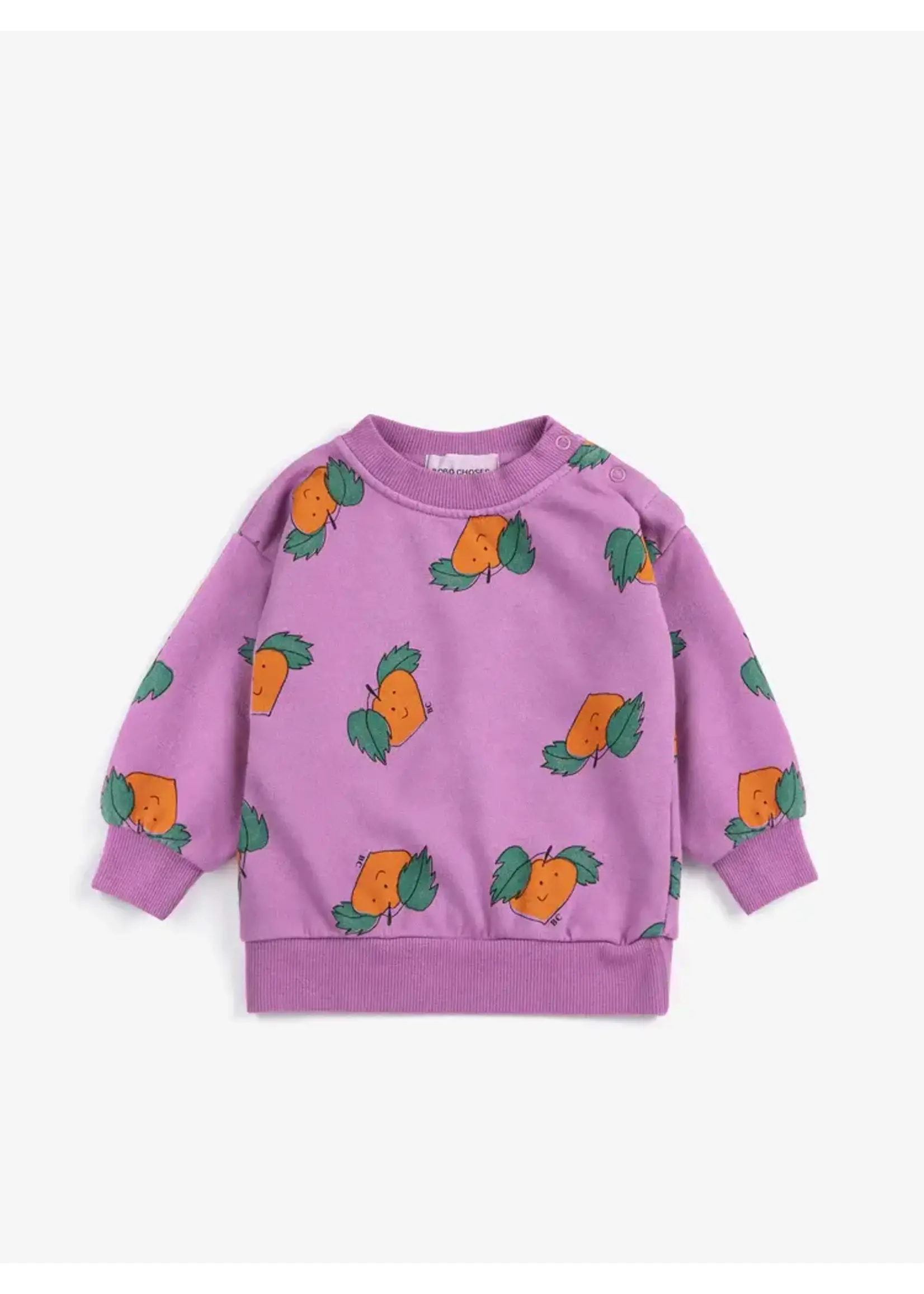 BOBO CHOSES BOBO CHOSES BABY sweatshirt TANGERINE
