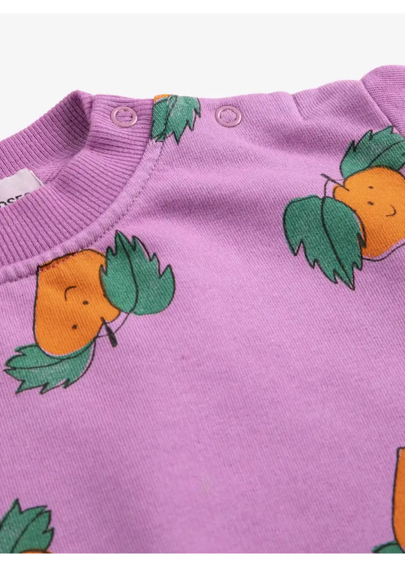 BOBO CHOSES BOBO CHOSES BABY sweatshirt TANGERINE