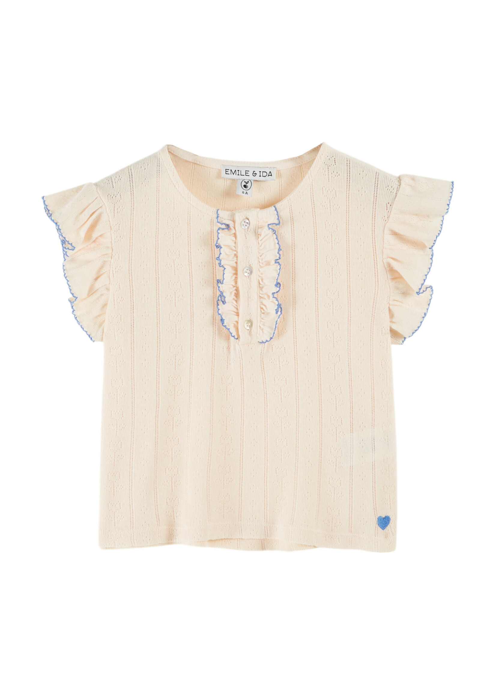 EMILE ET IDA EMILE&IDA tee CREME