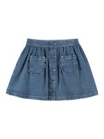 EMILE ET IDA EMILE&IDA skirts DENIM RAYE