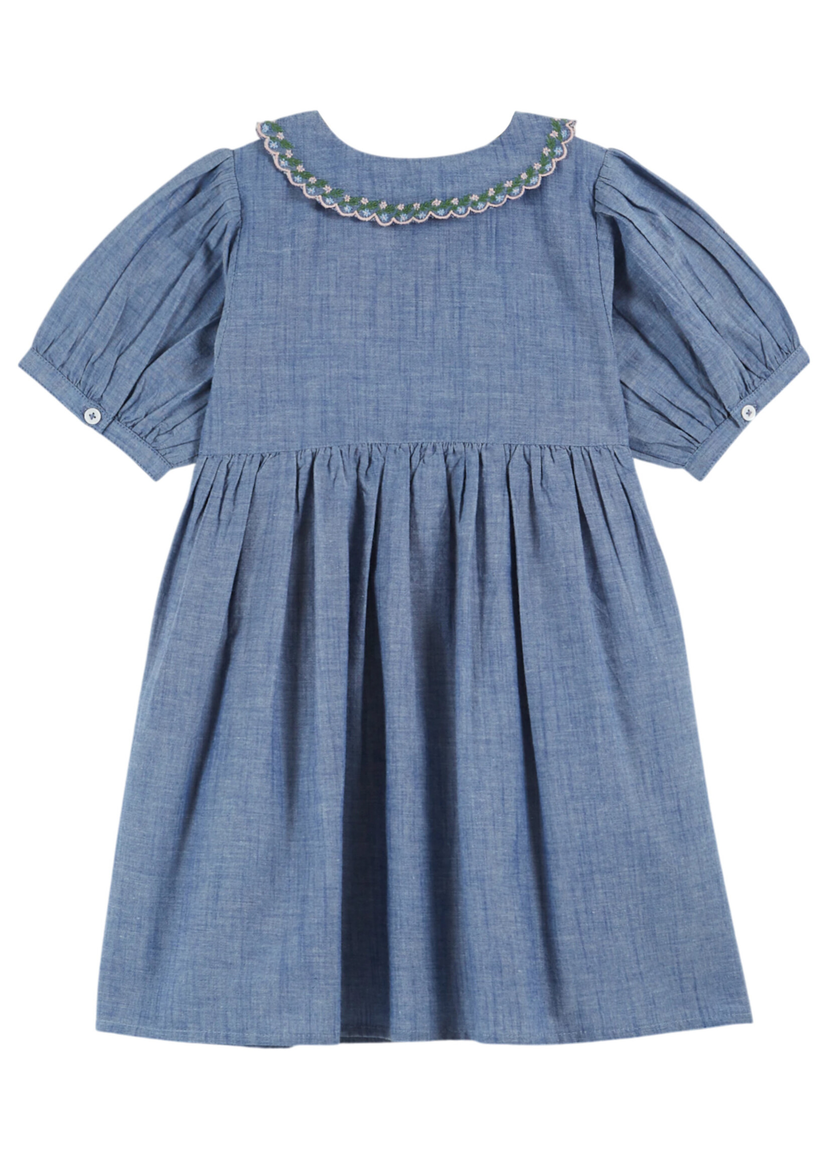 EMILE ET IDA EMILE&IDA dress SMOCKED HAND