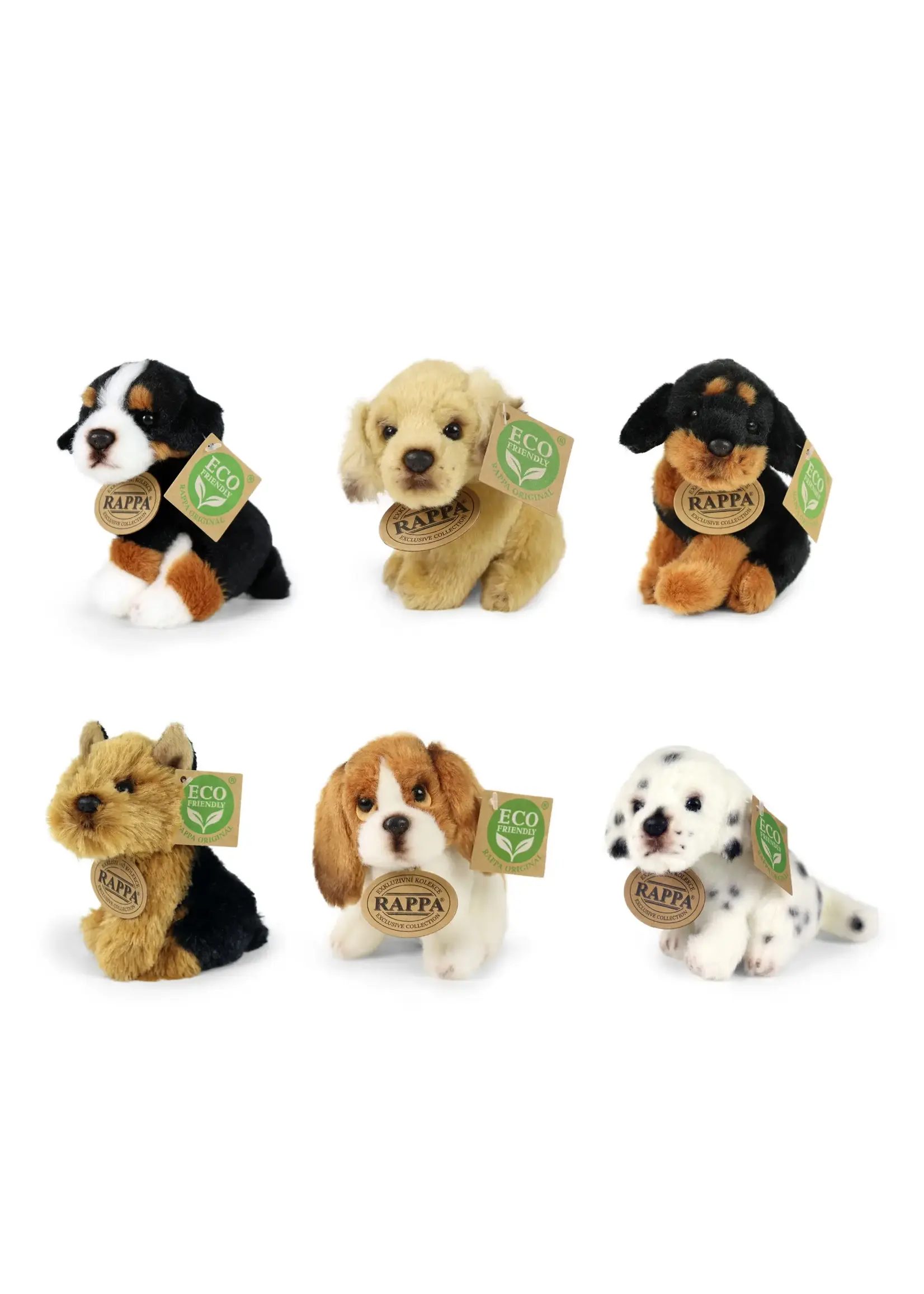PLUCHE honden divers 11cm