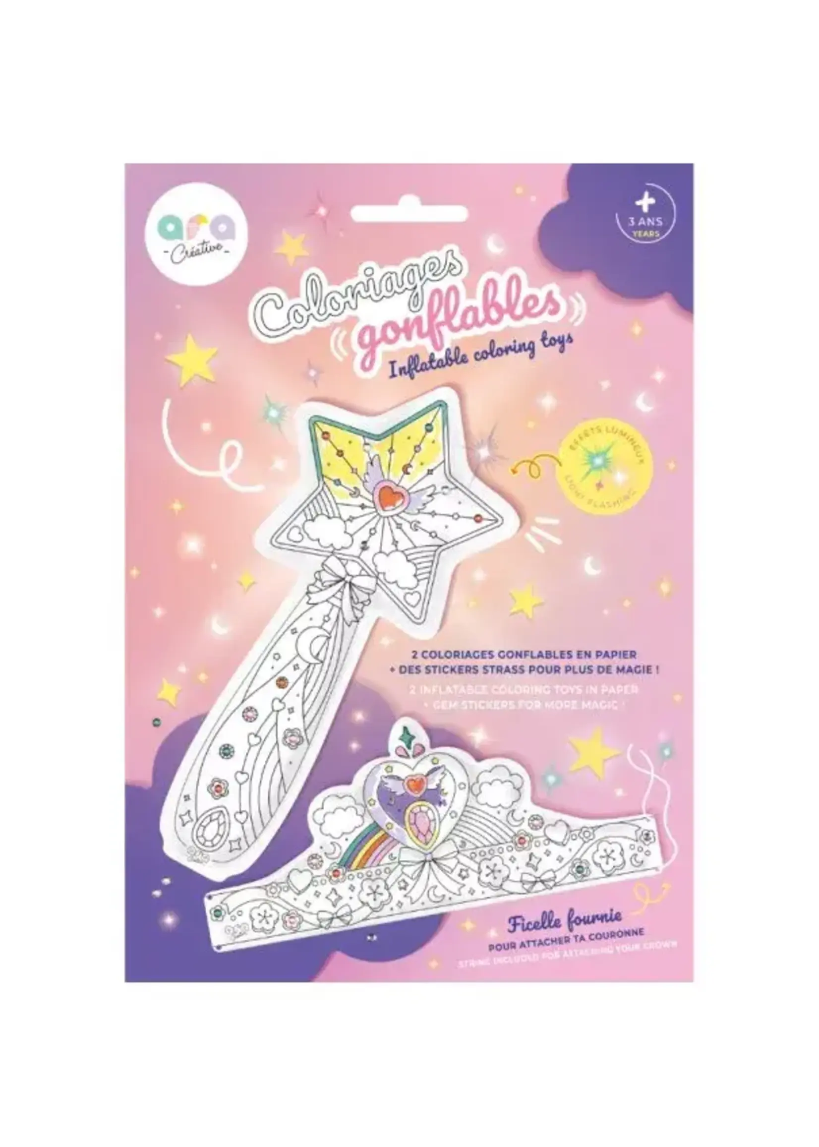 Ara Créative Ara Créative  OPBLAAS-KLEURPLAAT toverstaf