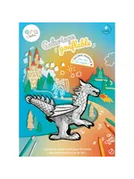 Ara Créative Ara Créative  OPBLAAS-KLEURPLAAT draak