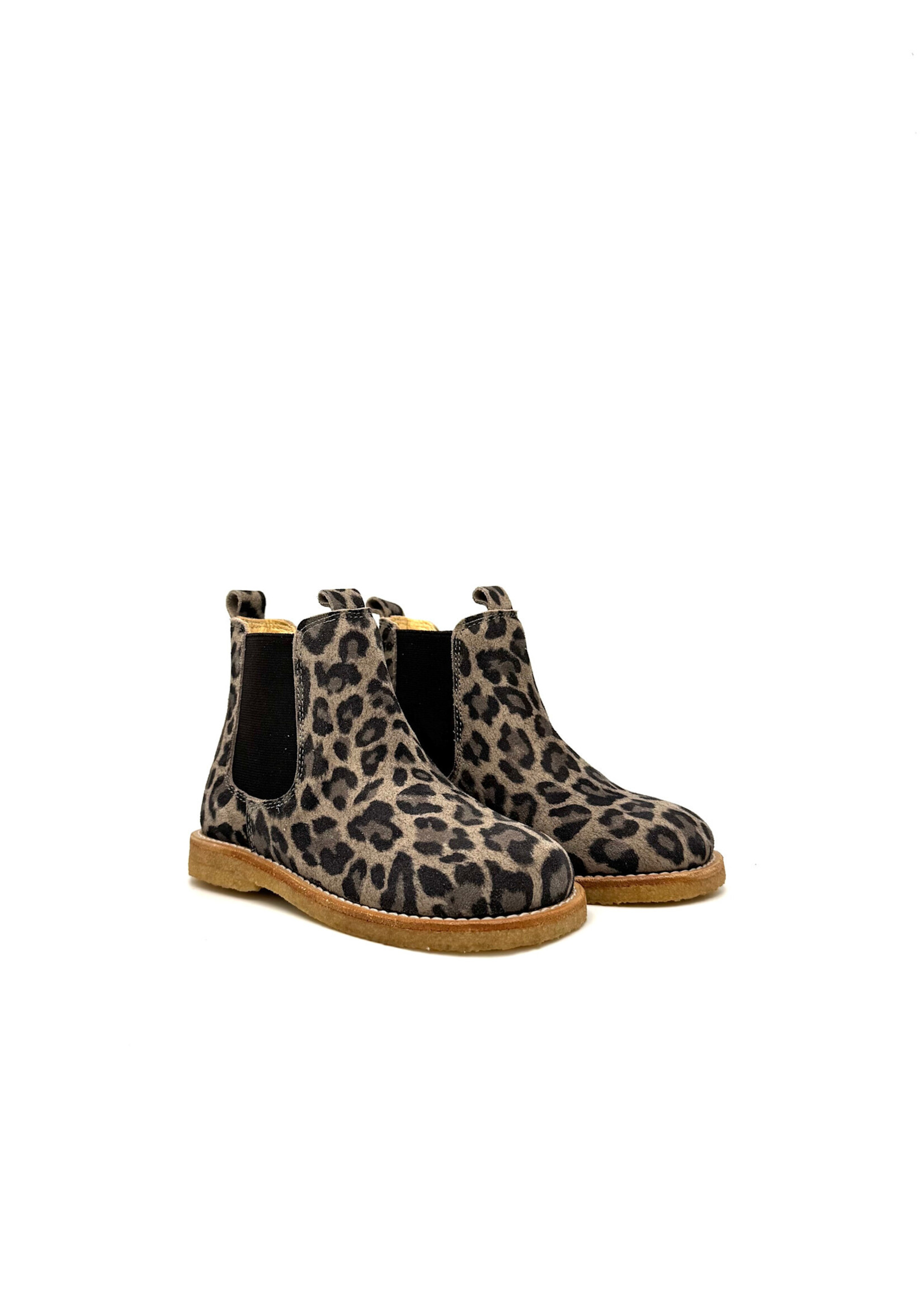 ANGULUS ANGULUS  chelsea BEIGE LEOPARD