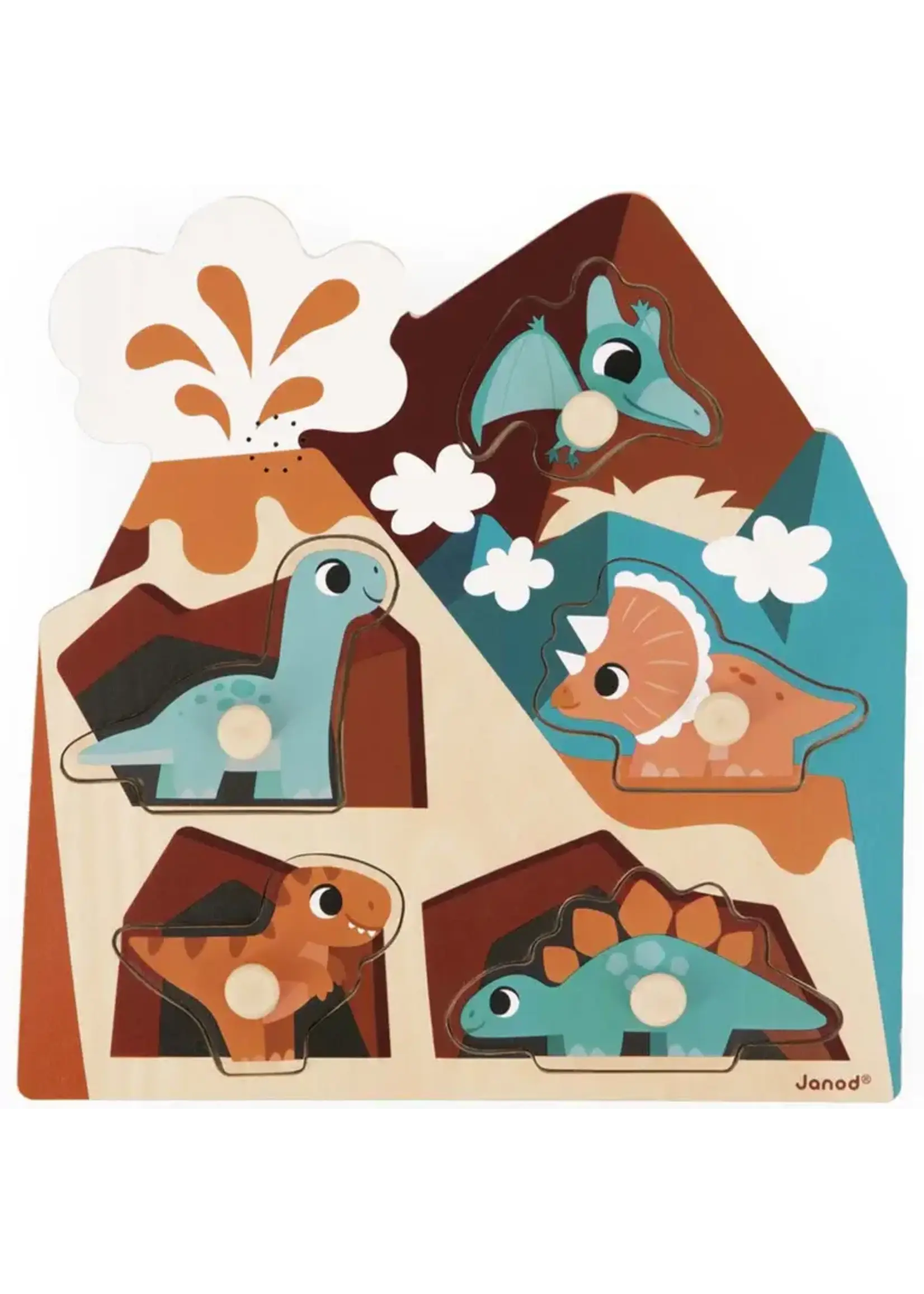 JANOD GELUIDENPUZZEL DINO