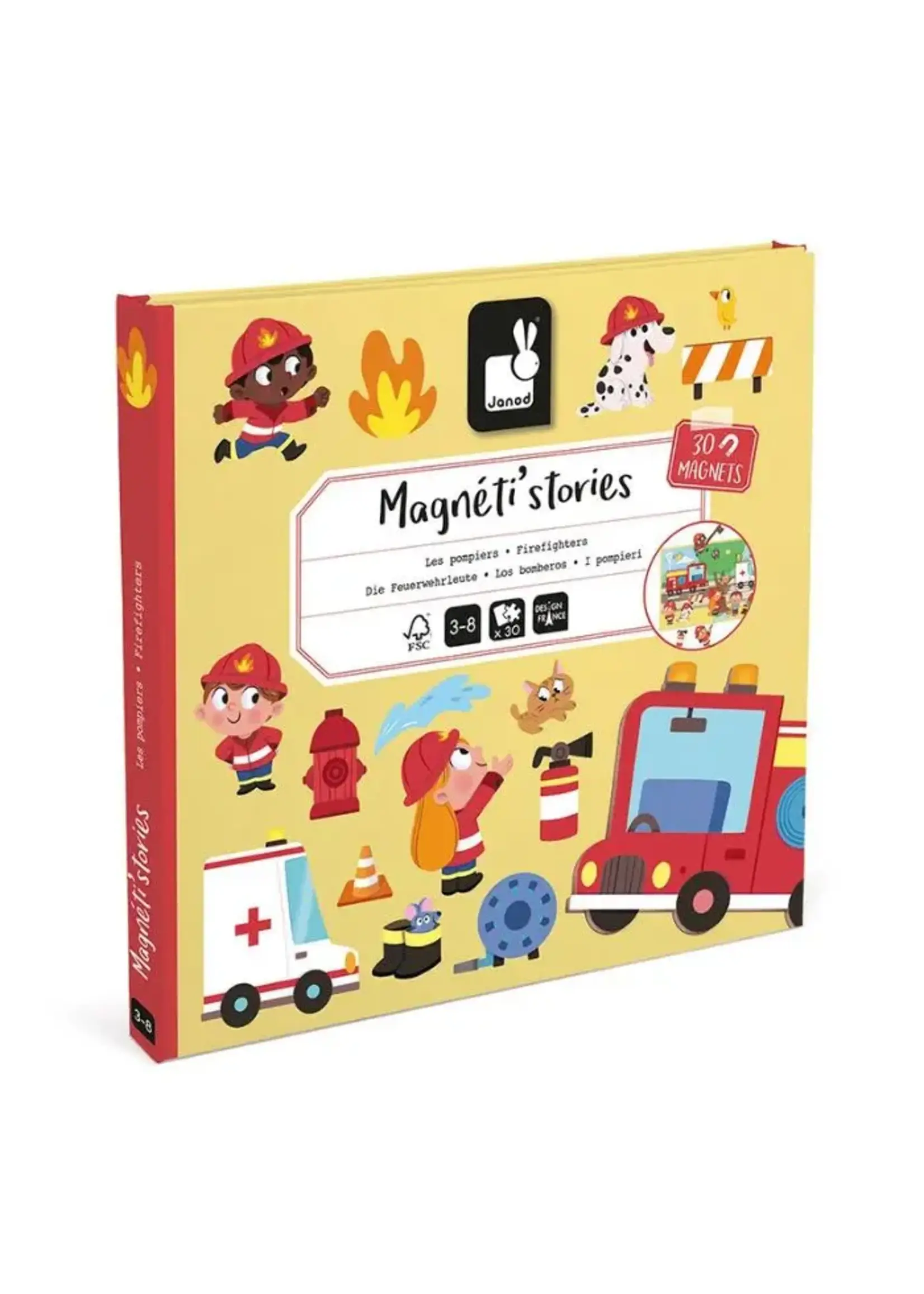 JANOD JANOD MAGNEETBOEK BRANDWEER