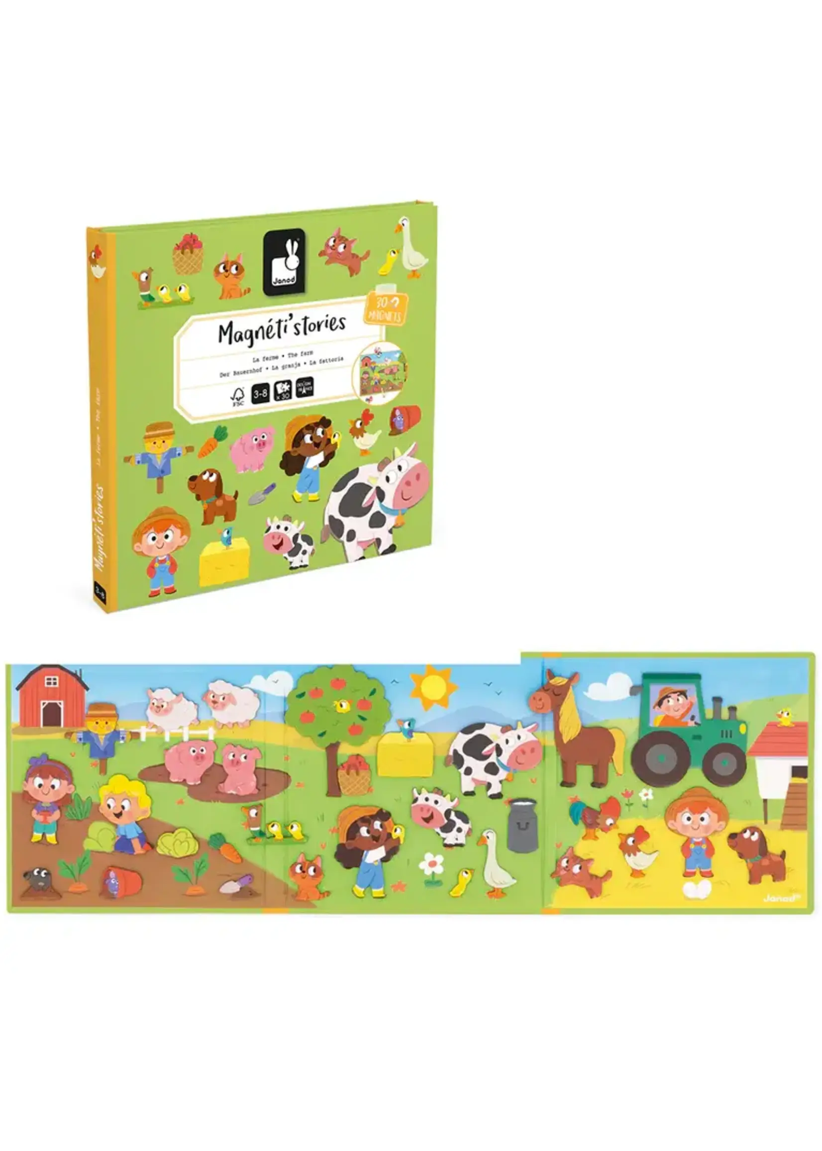 JANOD JANOD MAGNEETBOEK DE BOERDERIJ