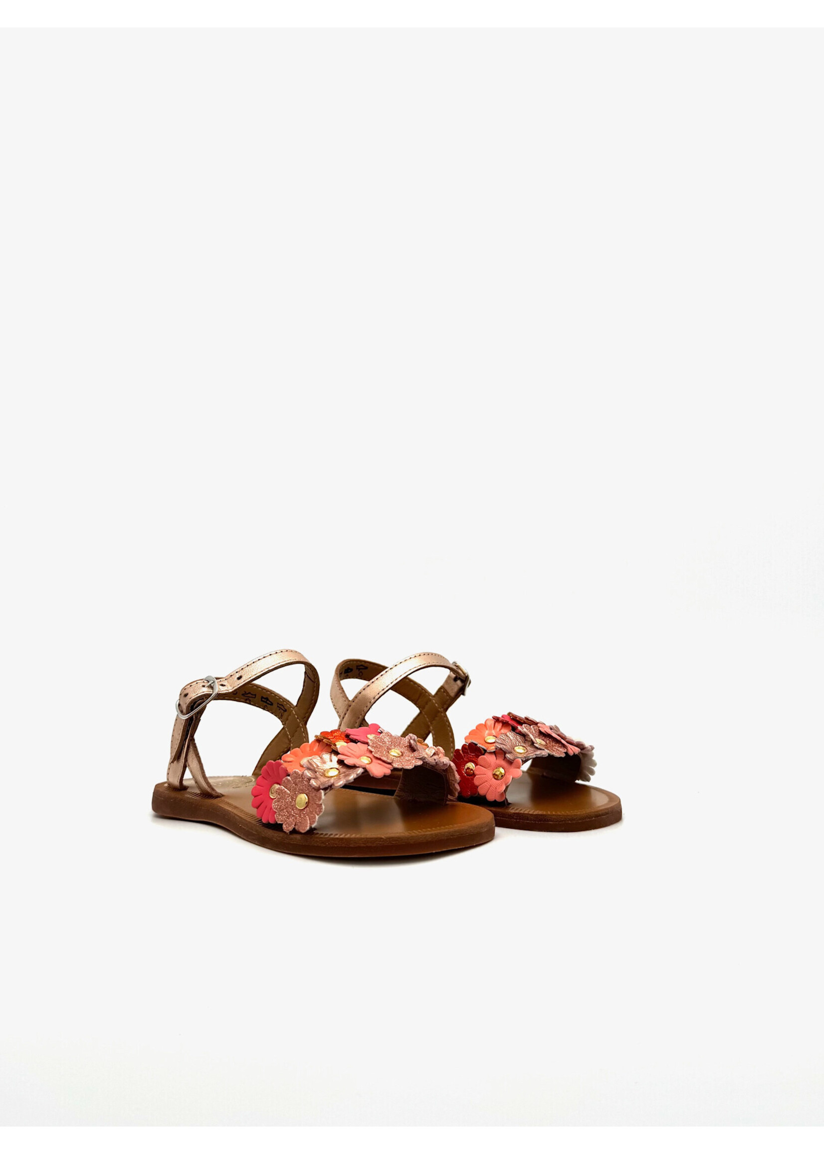 POM D'API POM D'API sandaal PLAGETTE MULTI FLO