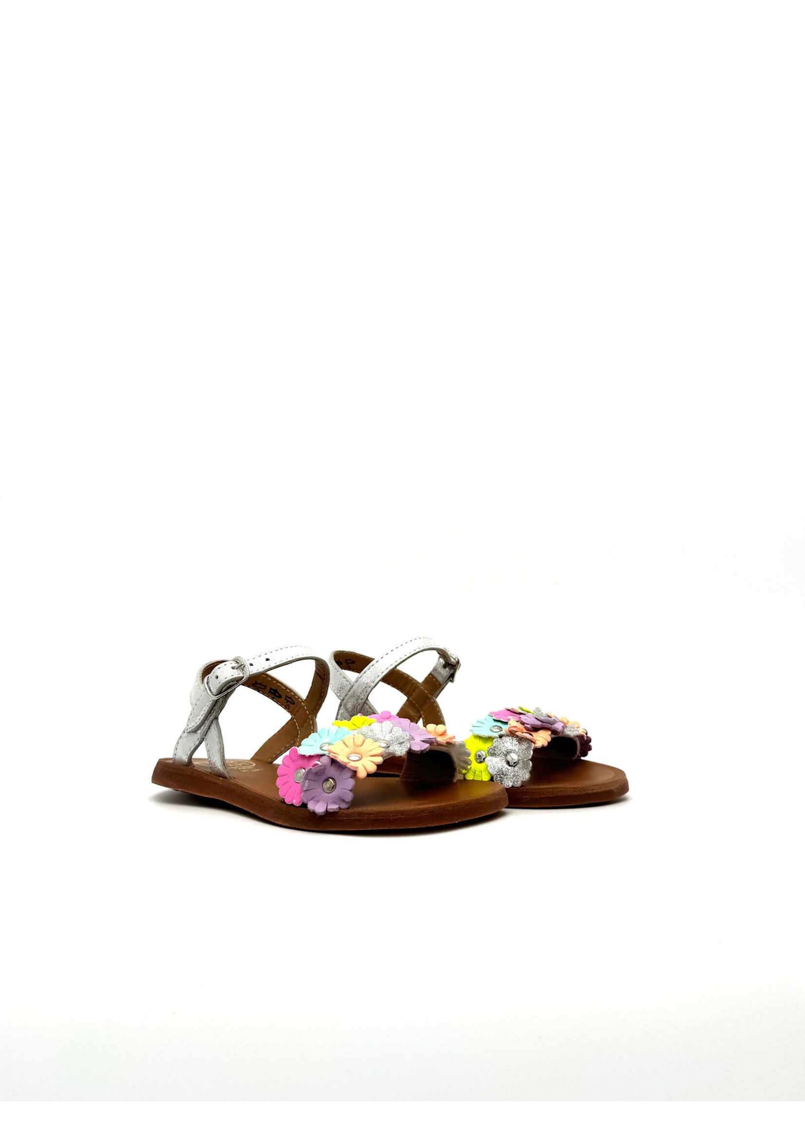 POM D'API POM D'API sandaal PLAGETTE MULTI FLO