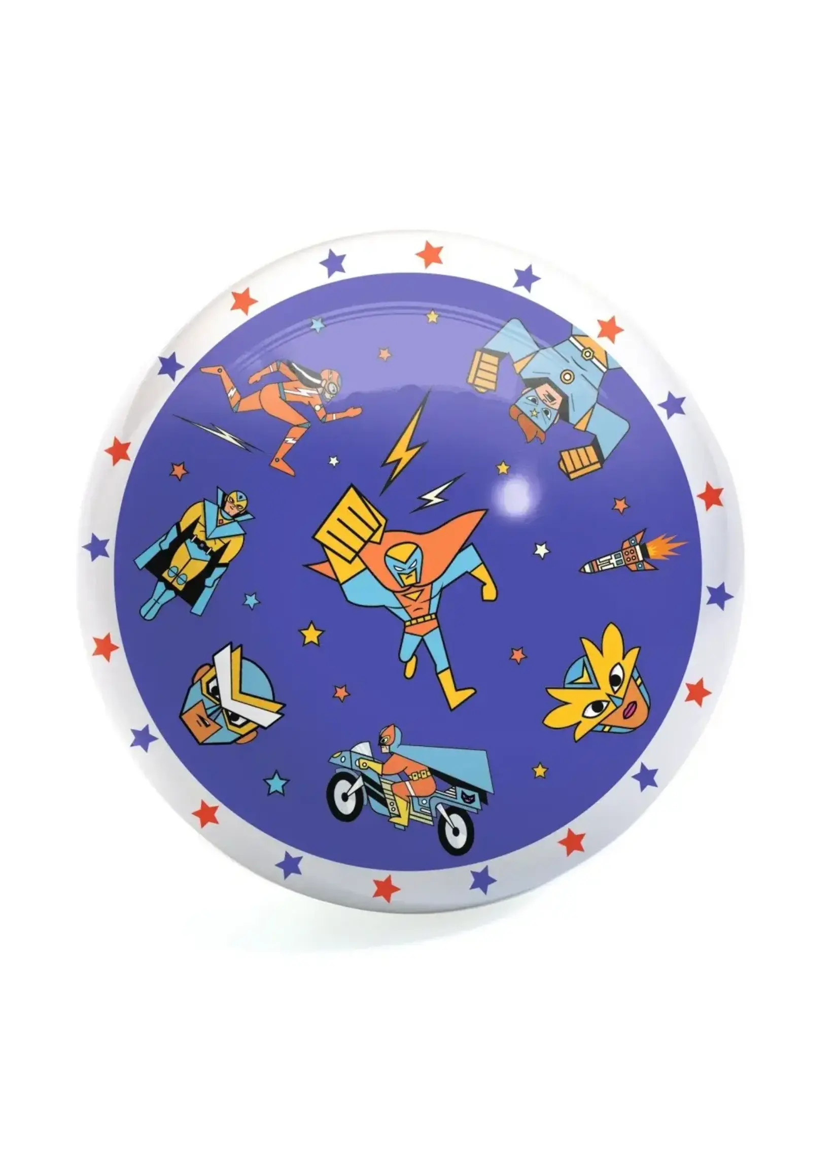 Djeco Superheroes ball 22cm
