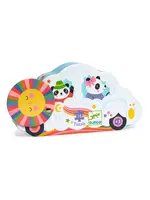 Djeco puzzel Wolkenauto 16st