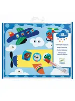 Djeco magic colouring hidden in the sky