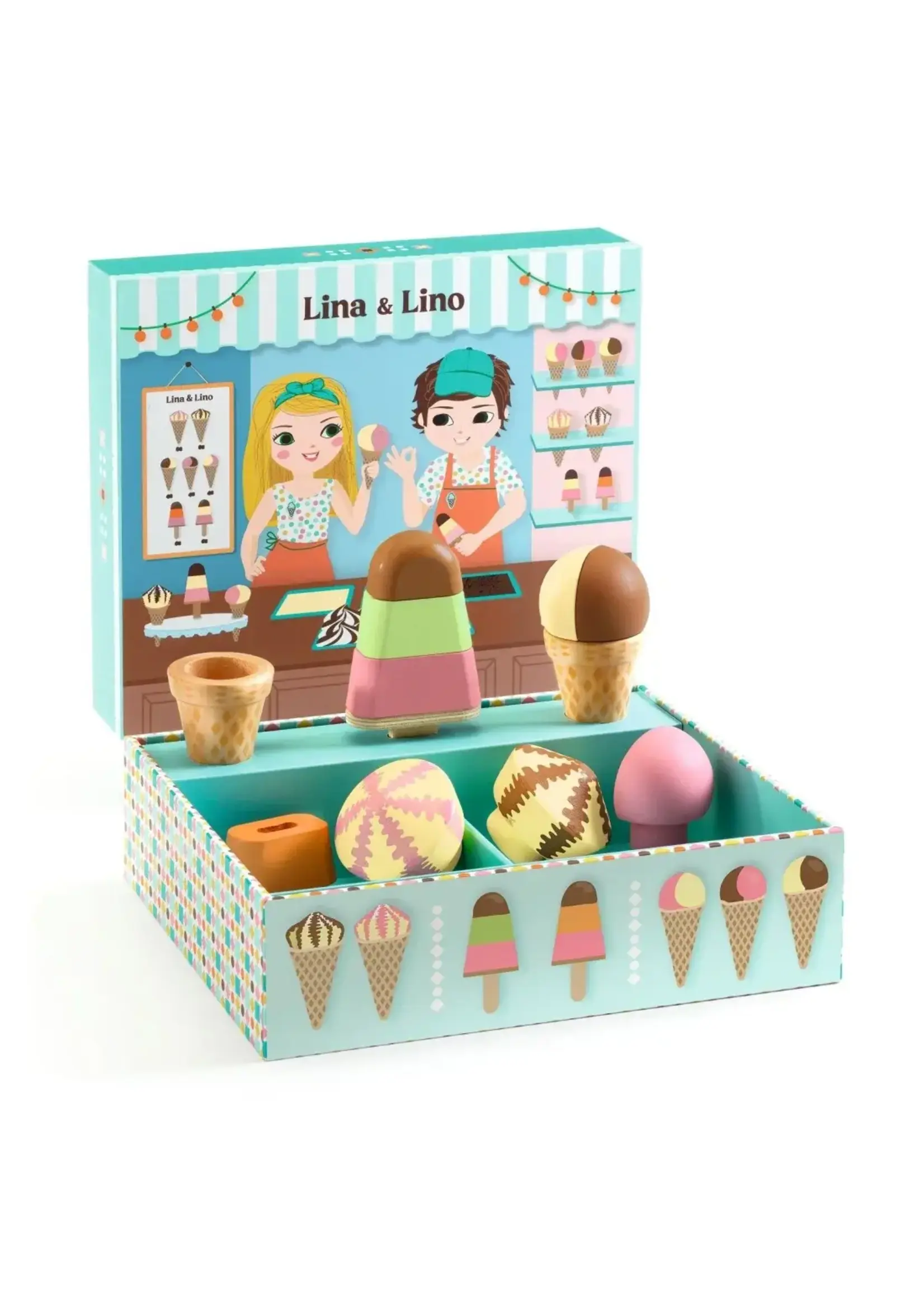 djeco Djeco Lina & Lino ice cream shop