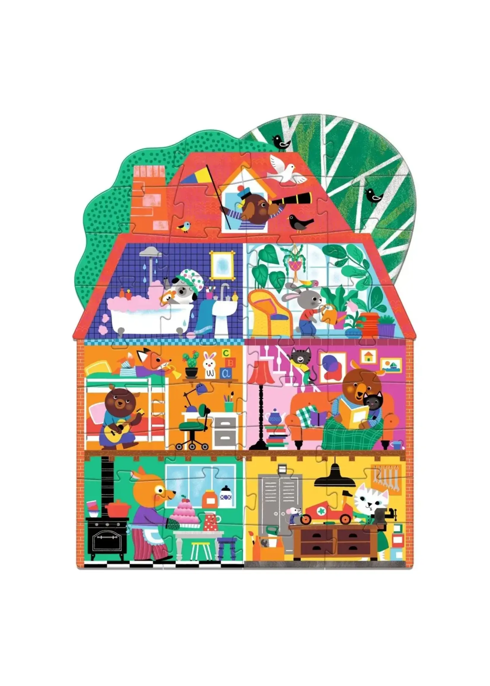 Djeco The Little Buddies' House - 36 pcs