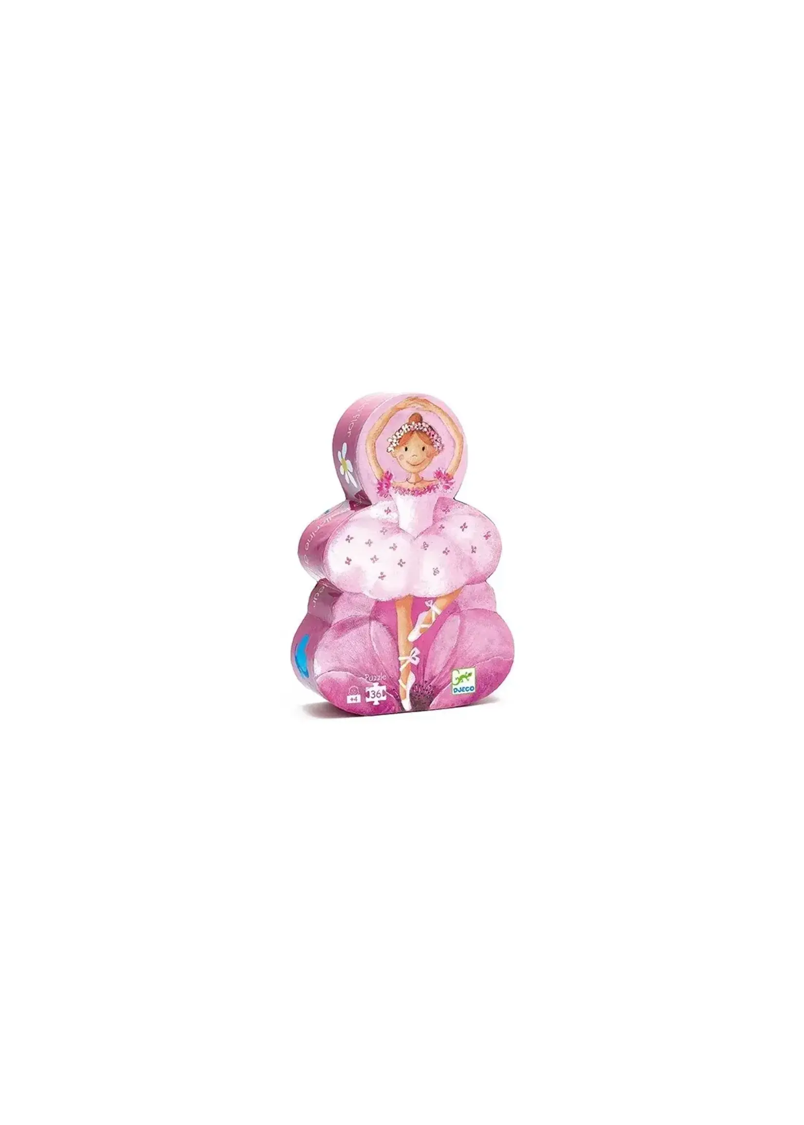Djeco – Puzzel La ballerine à la fleur – 36st