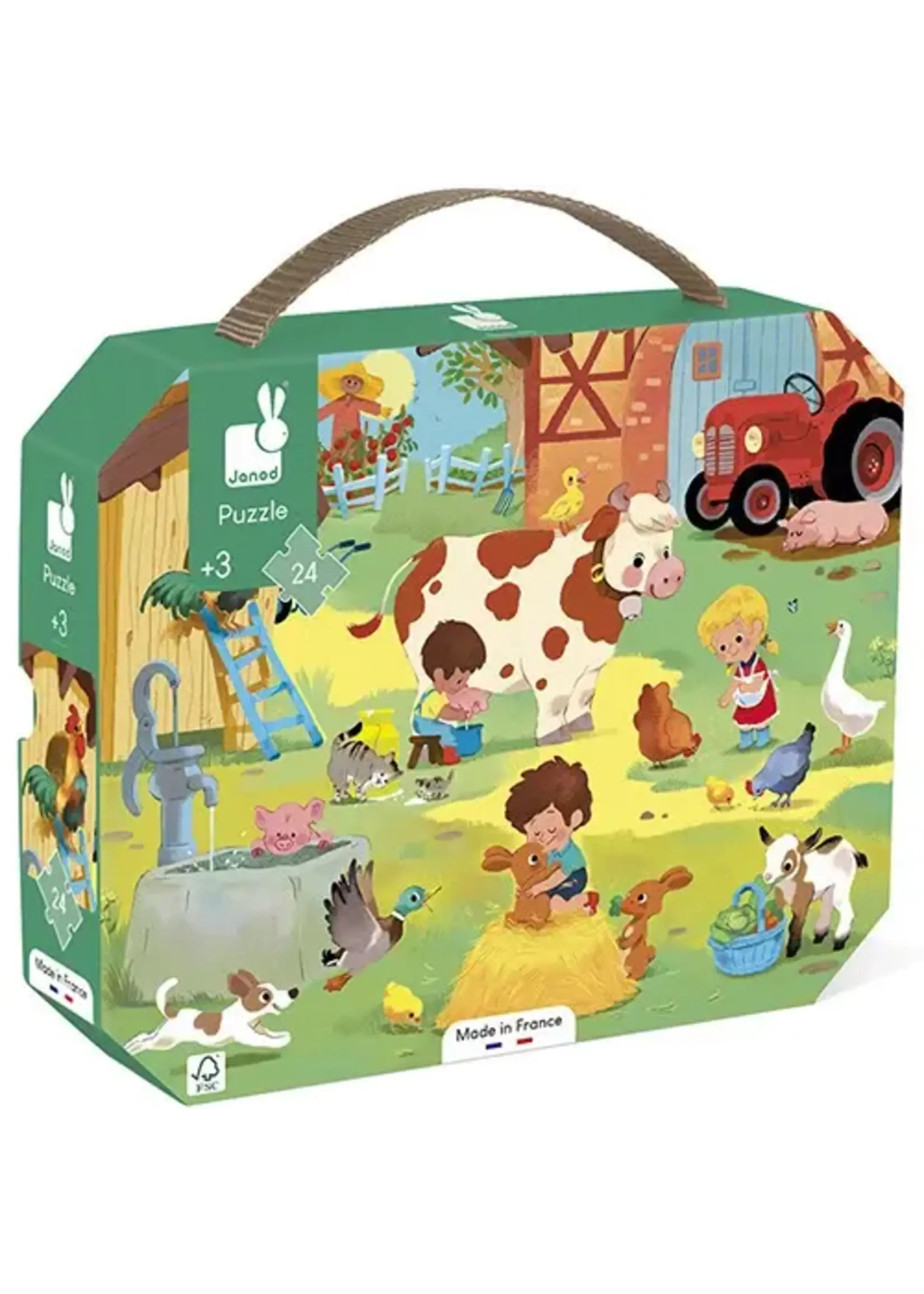 mertex JANOD Puzzel DE OP DE BOERDERIJ