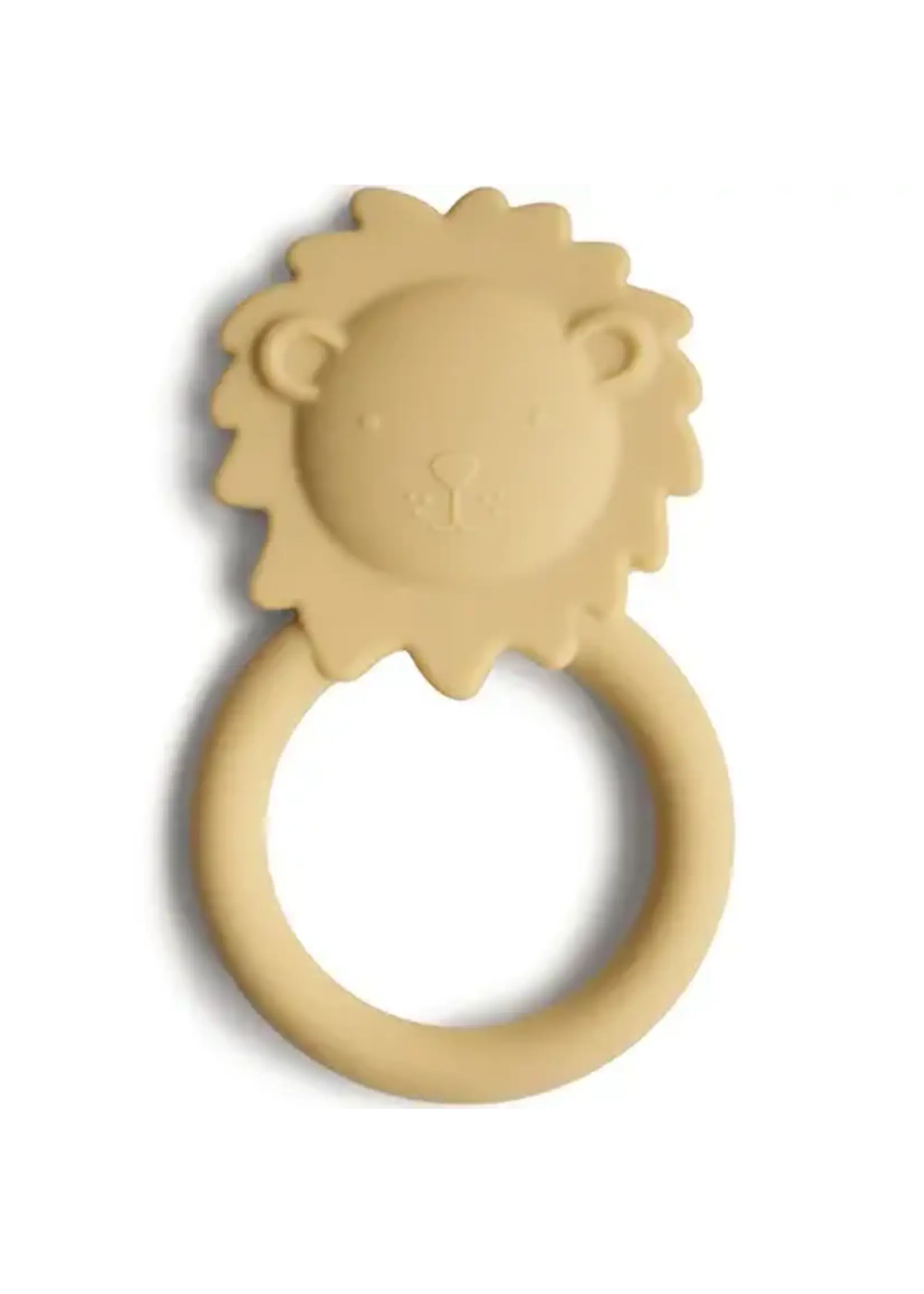 MUSHIE MUSHIE LION TEETHING RING