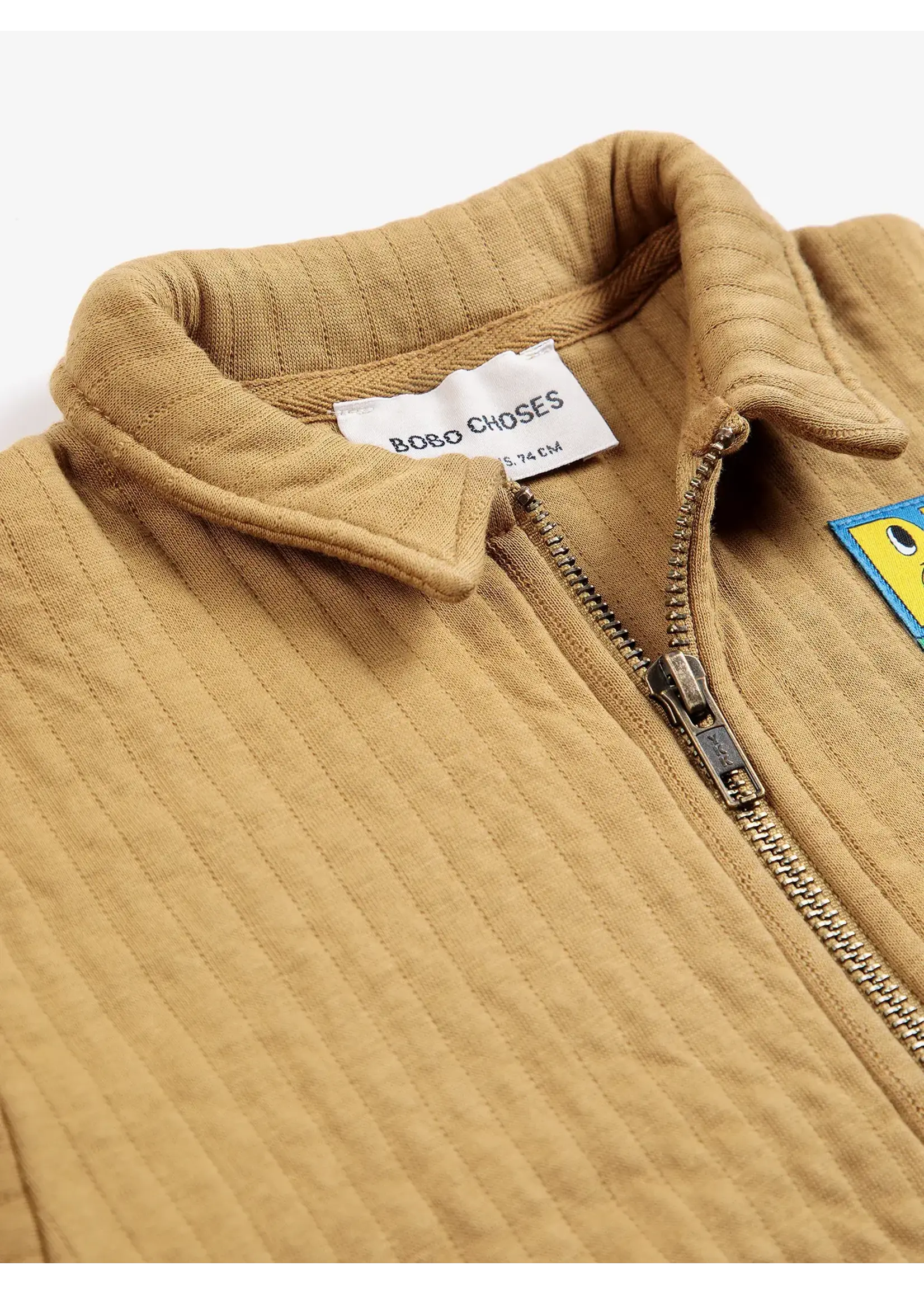 BOBO CHOSES BOBO CHOSES baby sweat zipped TAG QUILTED