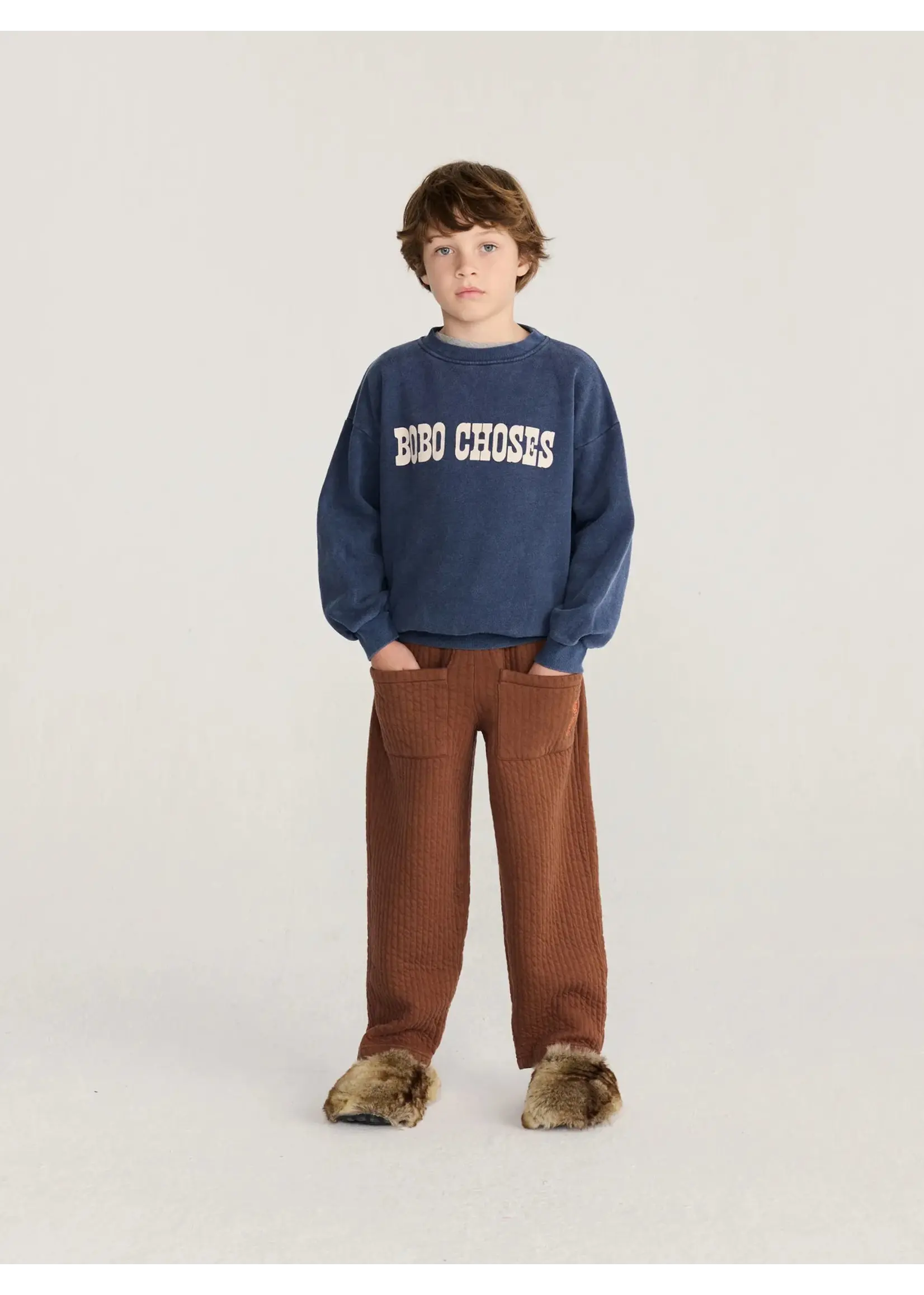 BOBO CHOSES BOBO CHOSES jogging pants QUILTED