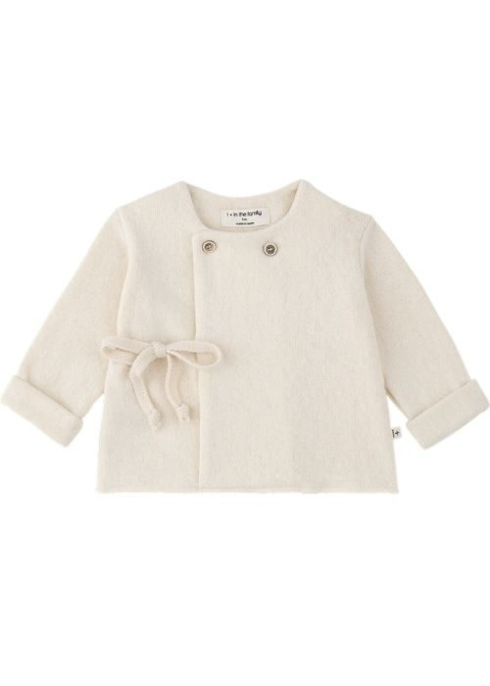 1+IN THE FAMILY 1+ IN THE FAMILY top wrap PESSAC ECRU