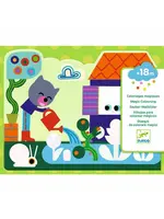Djeco magic colouring in de tuin