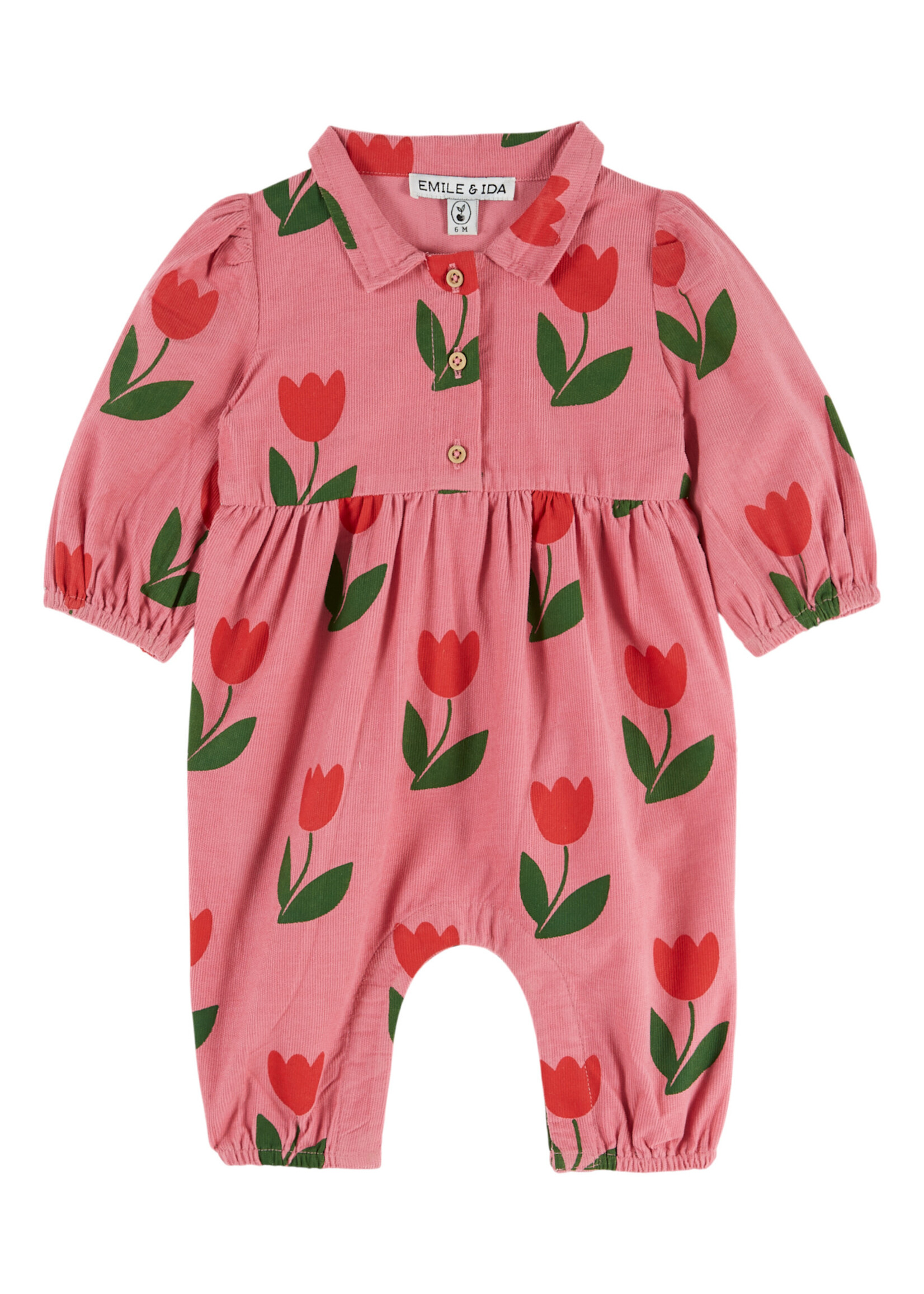 EMILE ET IDA EMILE&IDA baby-jumpsuits GRAND TULIPE