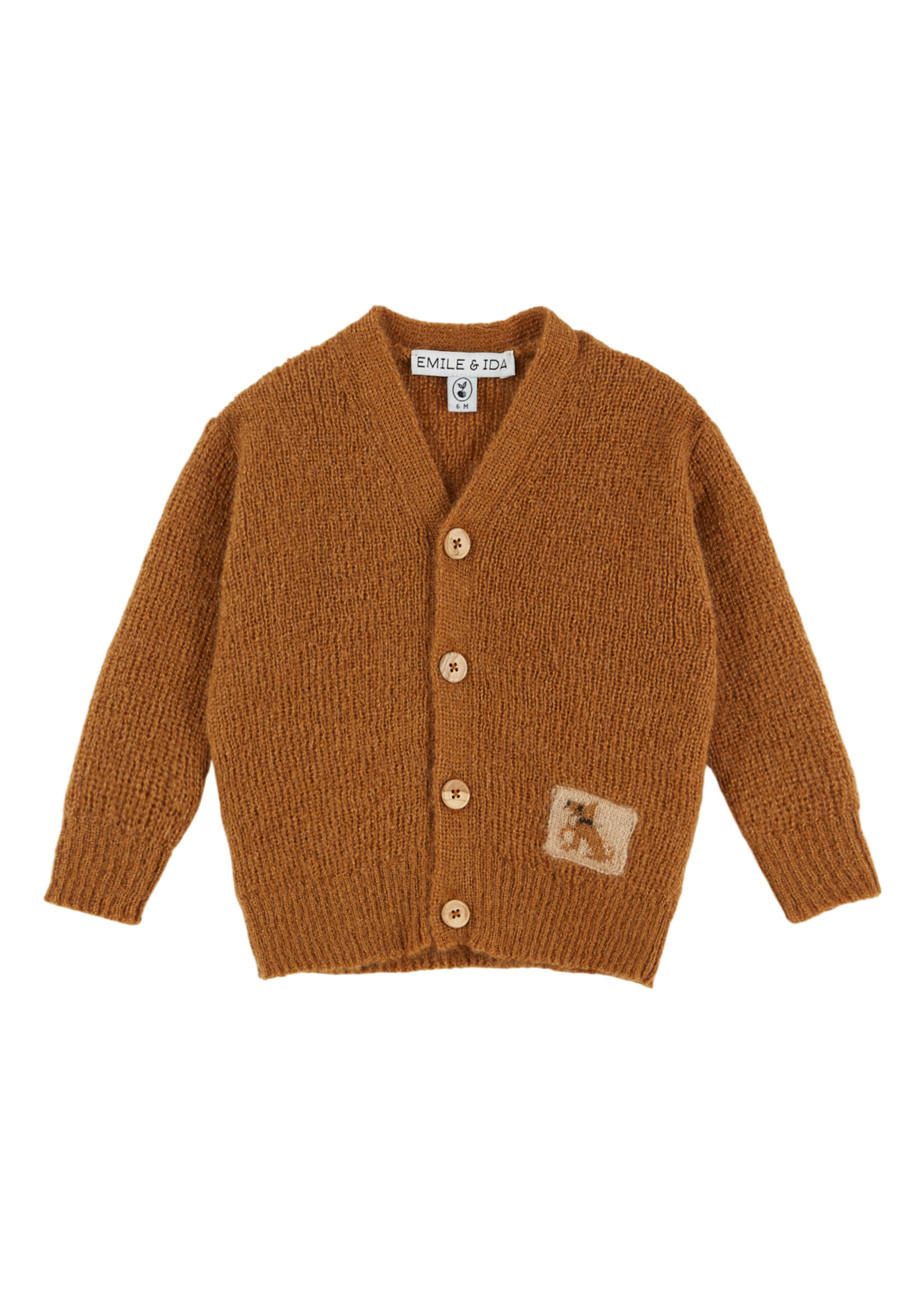 EMILE ET IDA EMILE&IDA cardigan CARAMEL