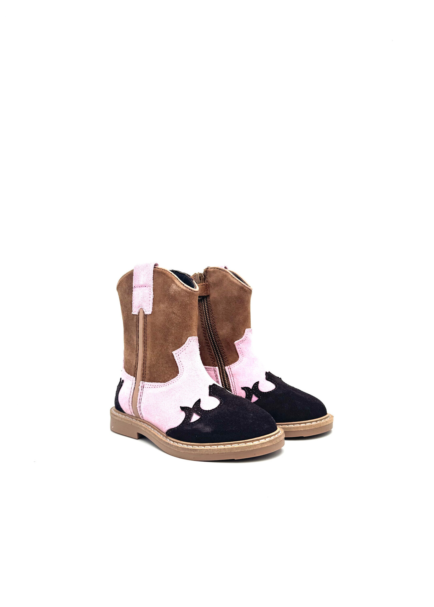 PINOCCHIO PINOCCHIO laarsje 1022 ROZE-BRUIN-